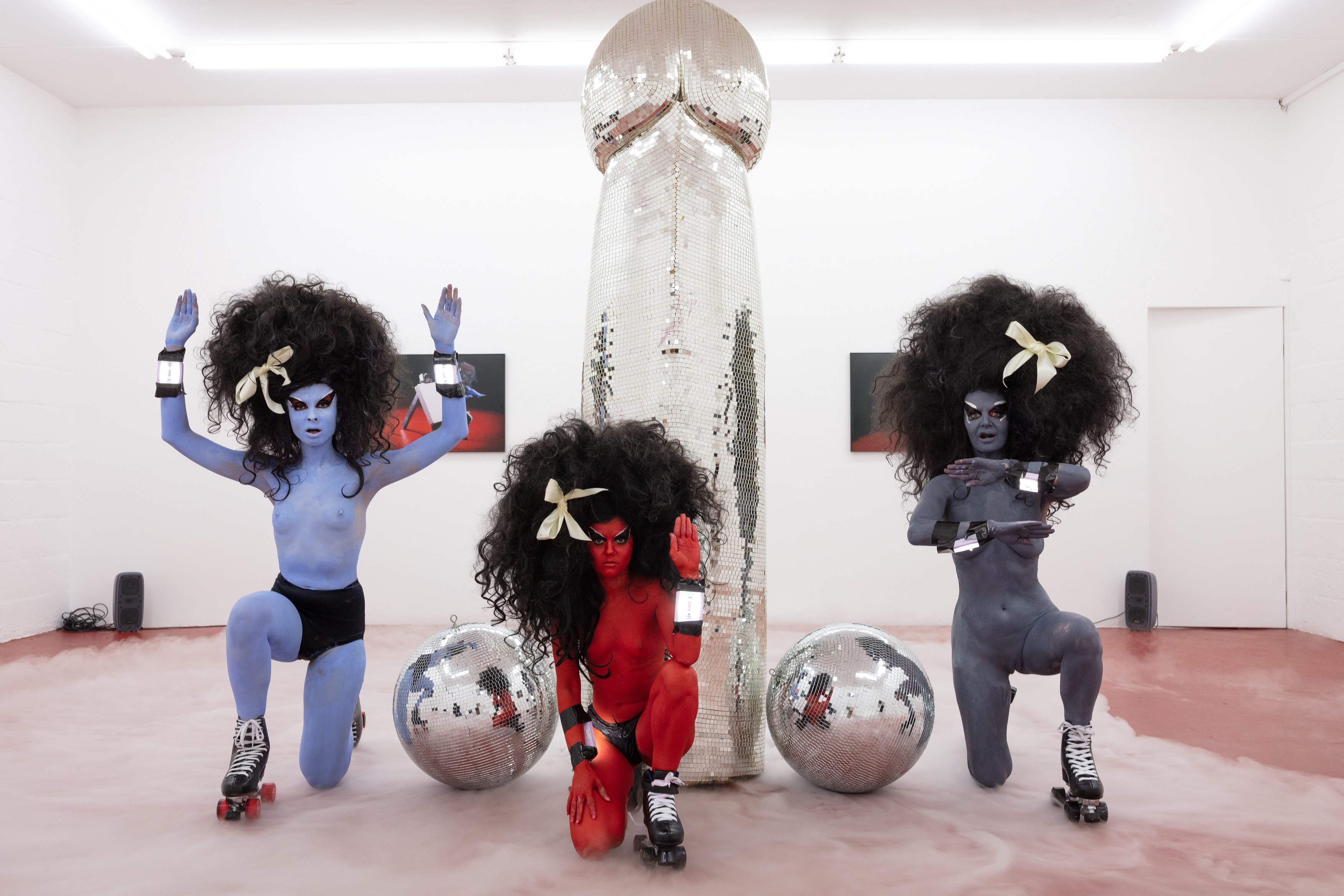 Kembra Pfahler, Rebel Without A Cock at Emalin, photo 8