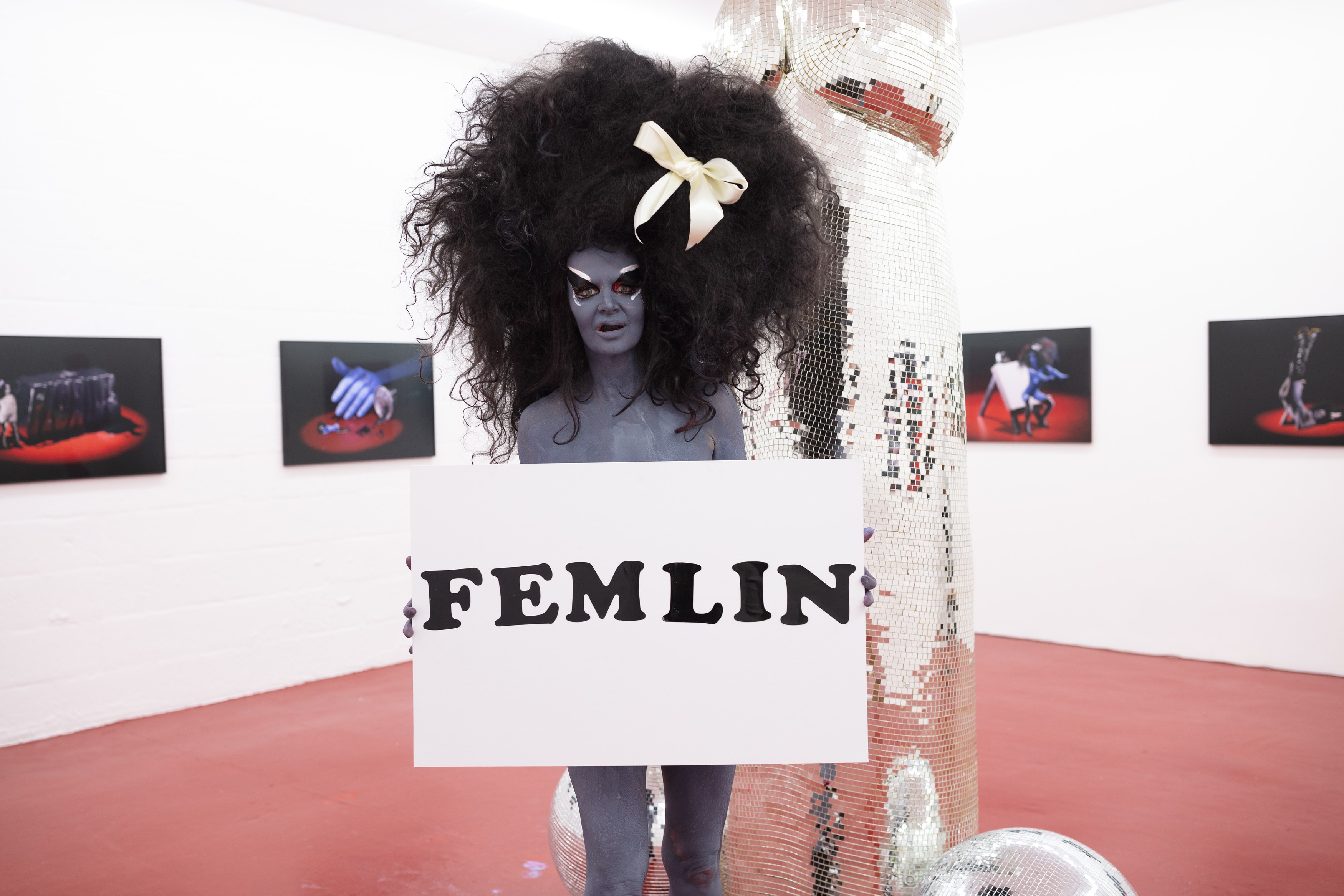 Kembra Pfahler, Rebel Without A Cock at Emalin, photo 13
