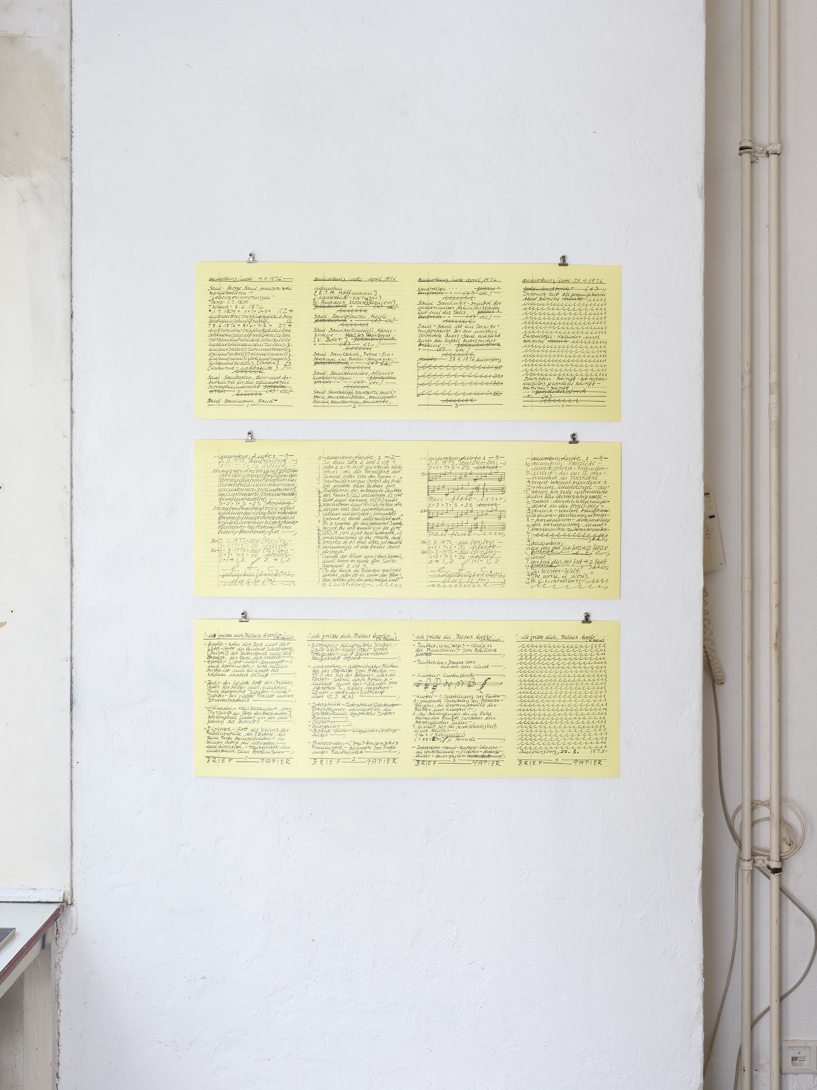 Hanne Darboven, Este Lewis, Micky at Scheusal, photo 8