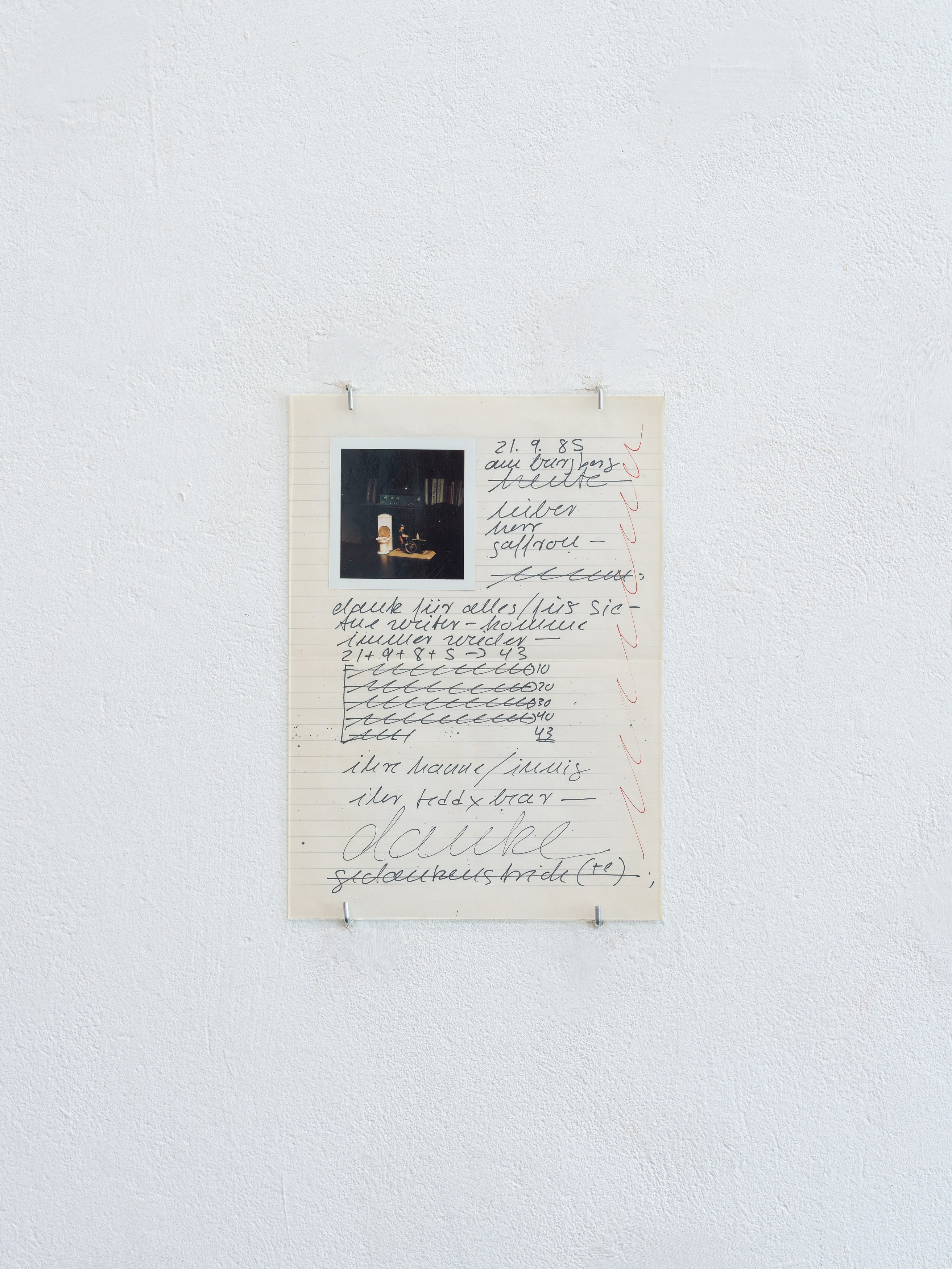 Hanne Darboven, Este Lewis, Micky at Scheusal, photo 11