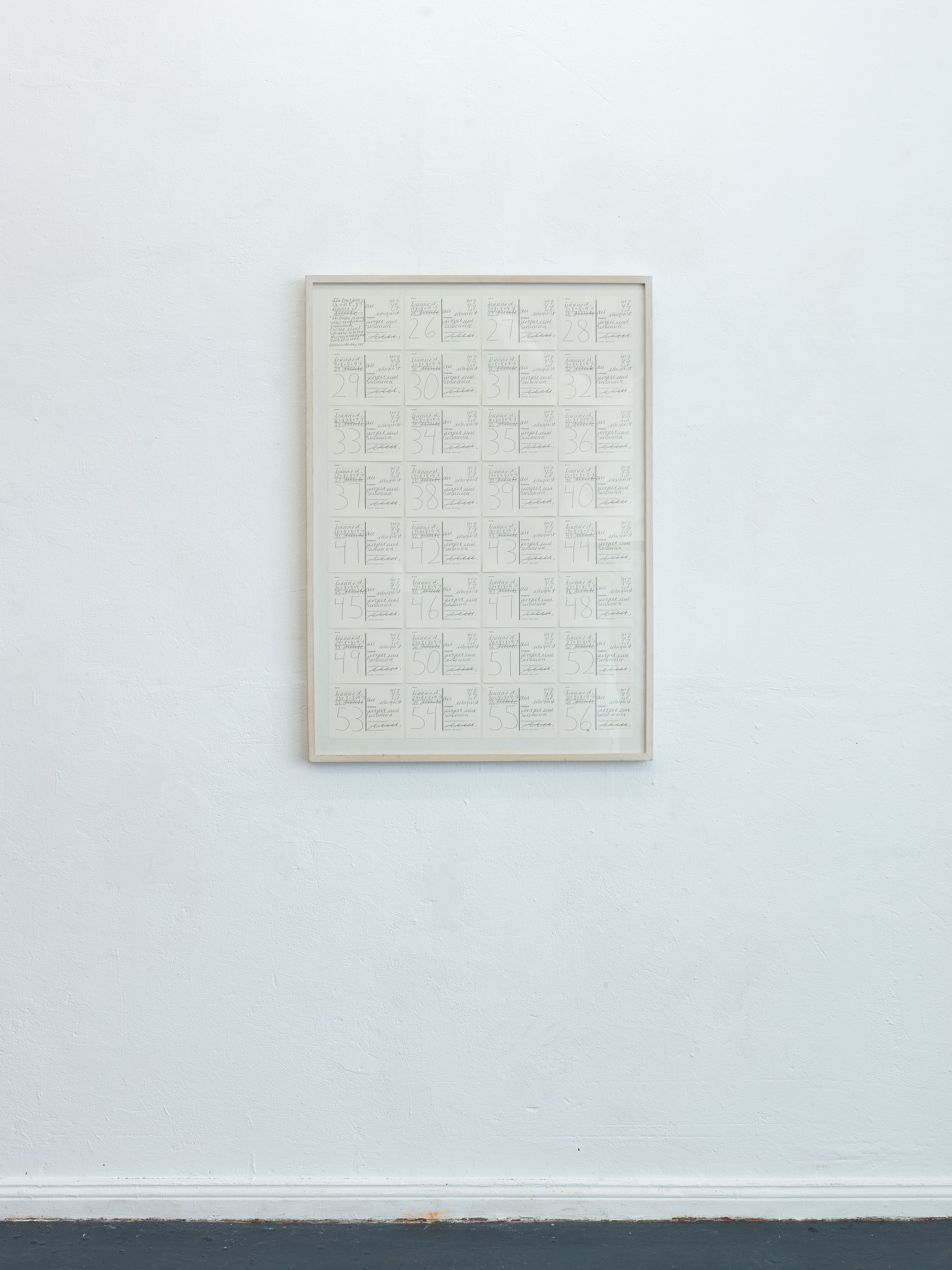 Hanne Darboven, Este Lewis, Micky at Scheusal, photo 14