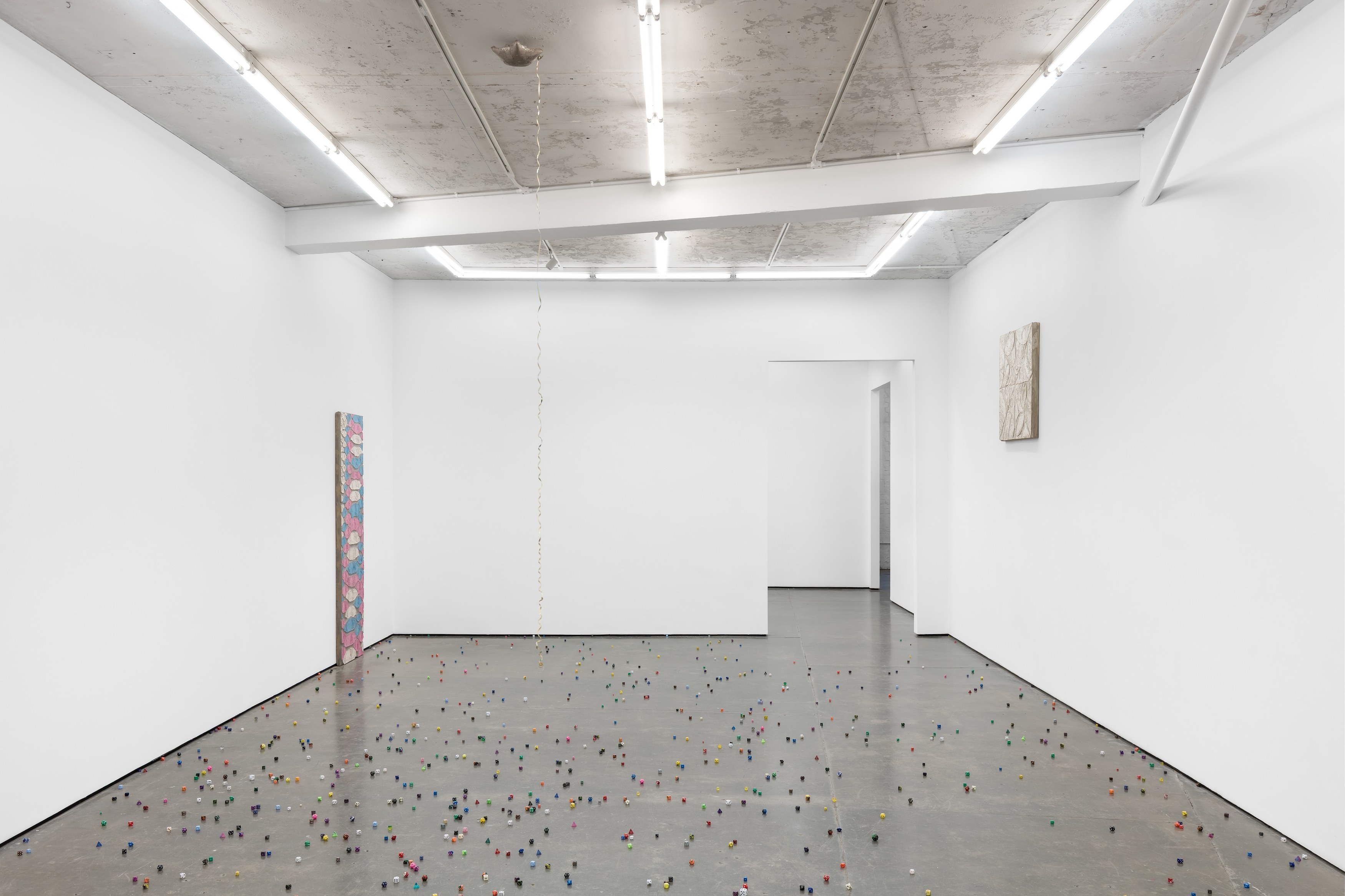 Michael Dean, Kicking Die (To Scale With a Ladder) at Museum St, photo 2