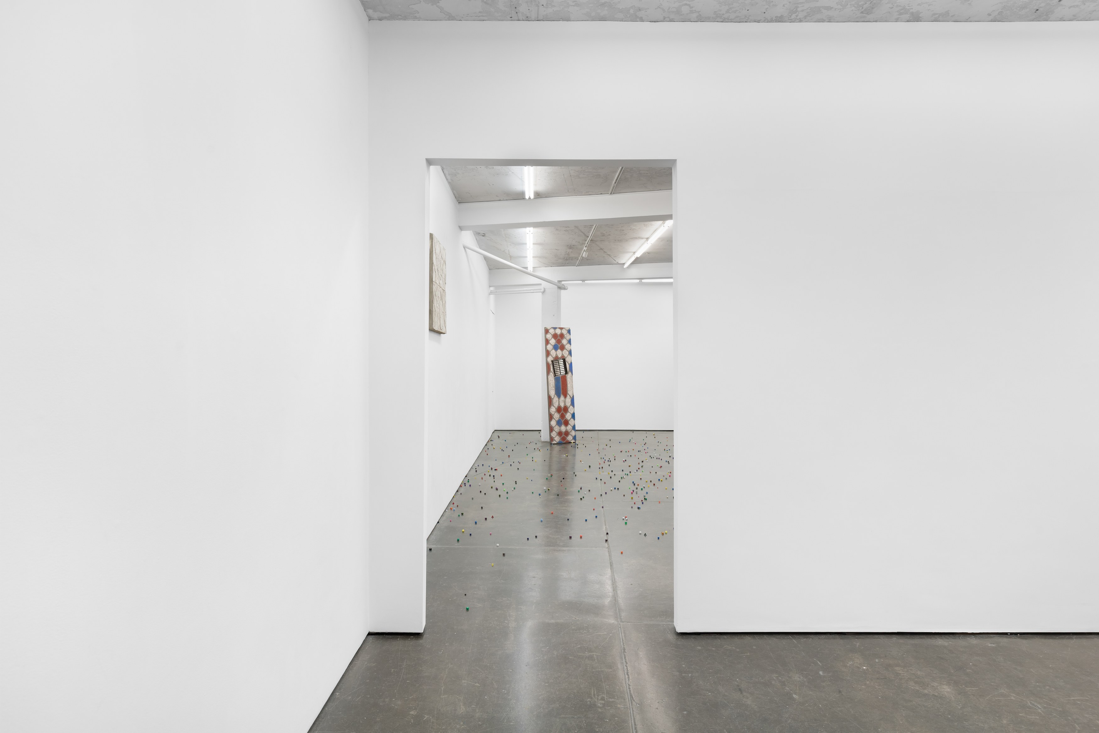 Michael Dean, Kicking Die (To Scale With a Ladder) at Museum St, photo 3