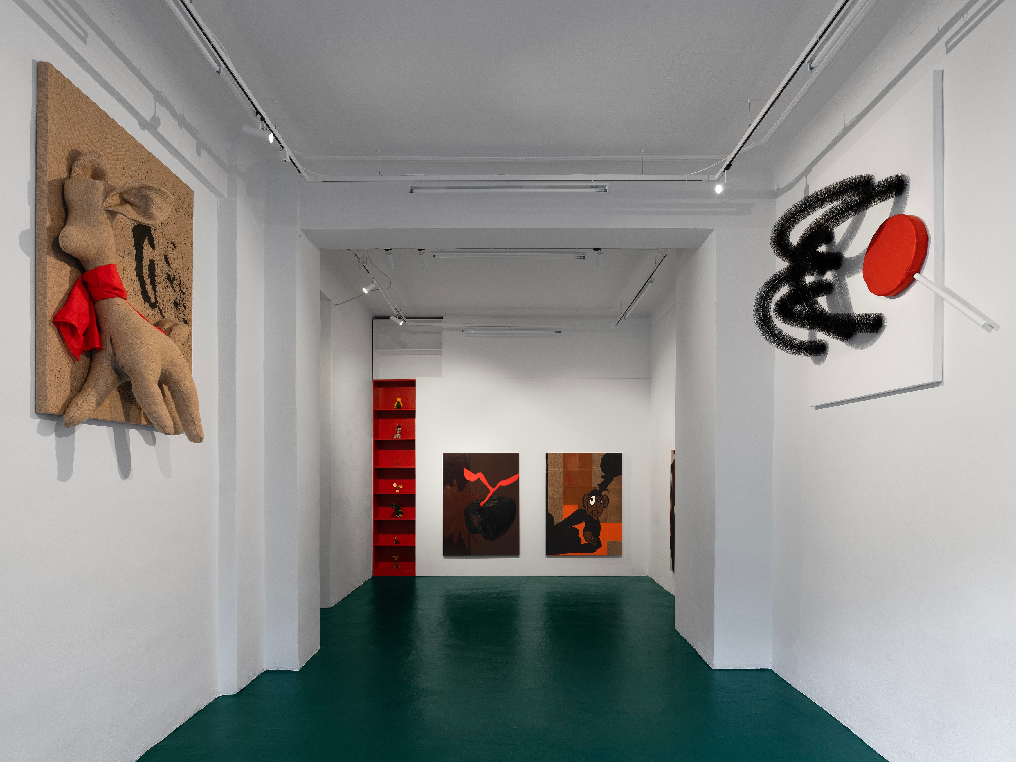 Omari Douglin, Adrienne Maki, Adrienne und Omari at Super Super Markt, photo 3