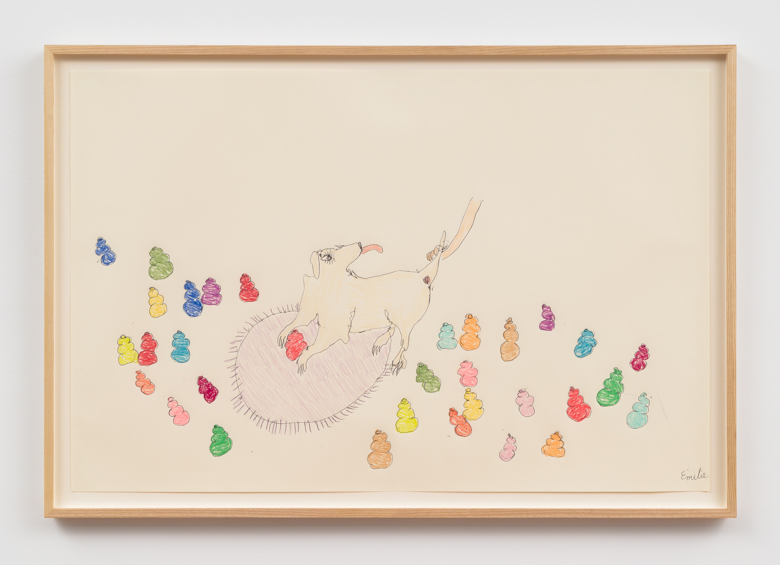 Emilie Louise Gossiaux, Dogs Who Run in Dreams at David Peter Francis, photo 4