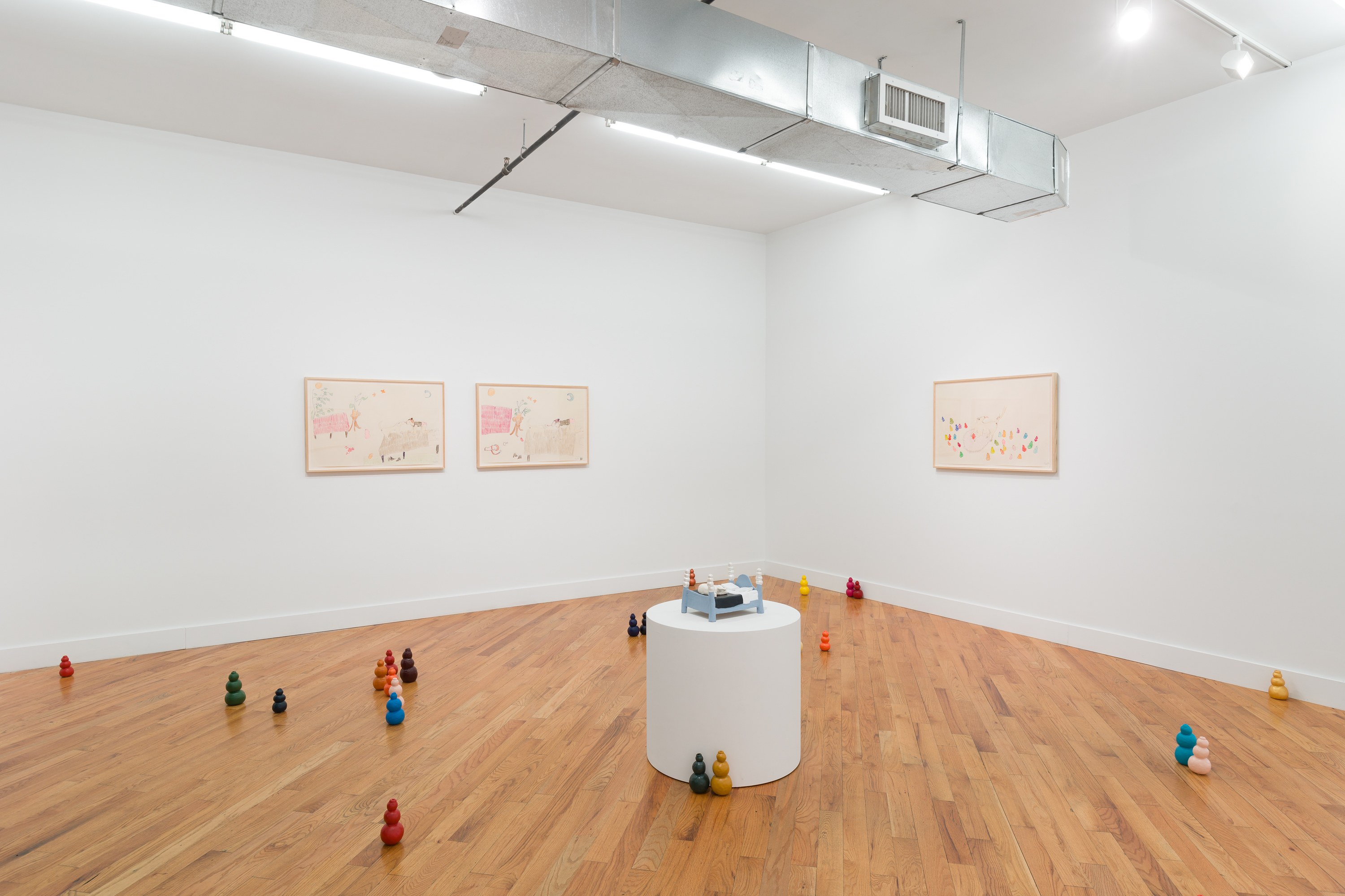 Emilie Louise Gossiaux, Dogs Who Run in Dreams at David Peter Francis, photo 3