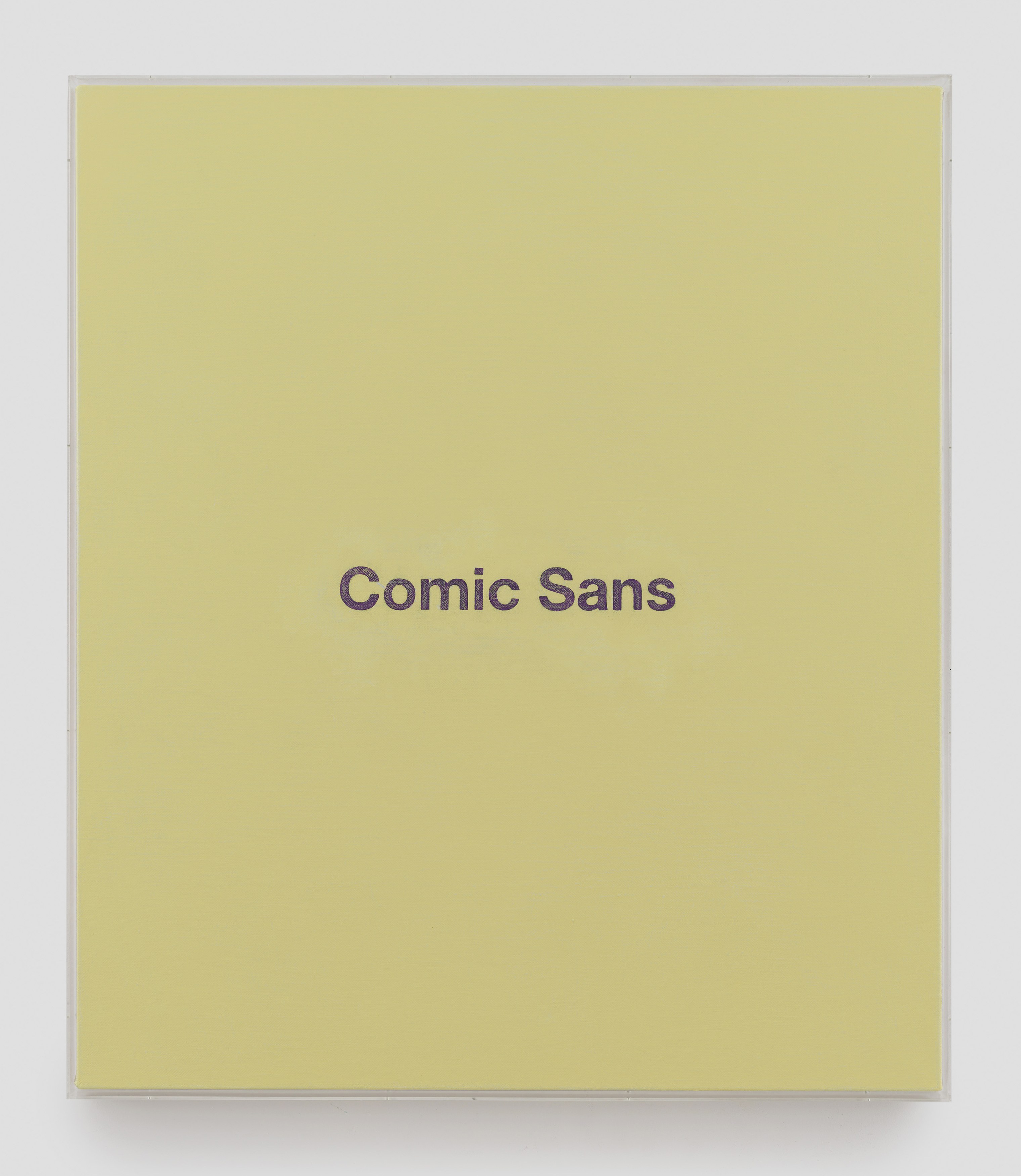 Oliver Osborne, Comic Sans at Francis Irv, photo 7
