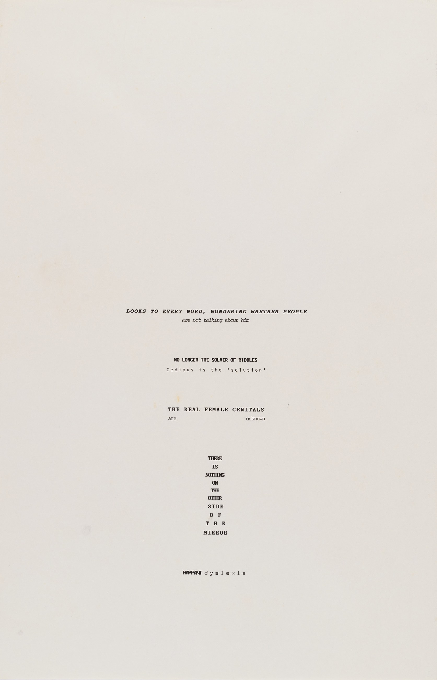 Jack Goldstein, Untitled at Galerie Buchholz, Berlin, photo 48