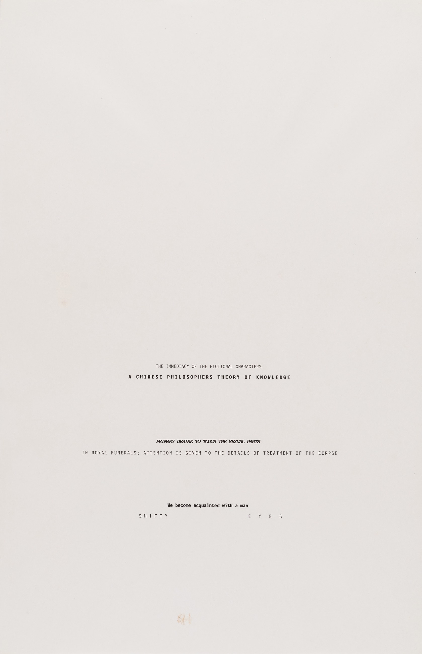 Jack Goldstein, Untitled at Galerie Buchholz, Berlin, photo 49