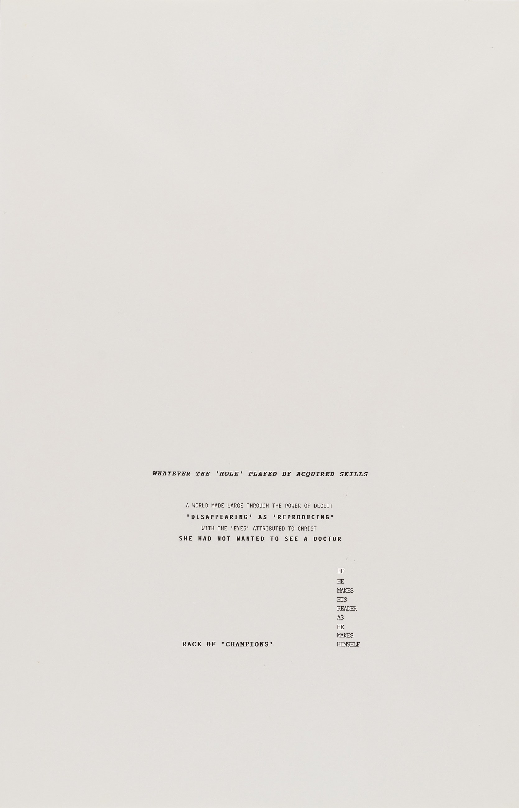 Jack Goldstein, Untitled at Galerie Buchholz, Berlin, photo 55