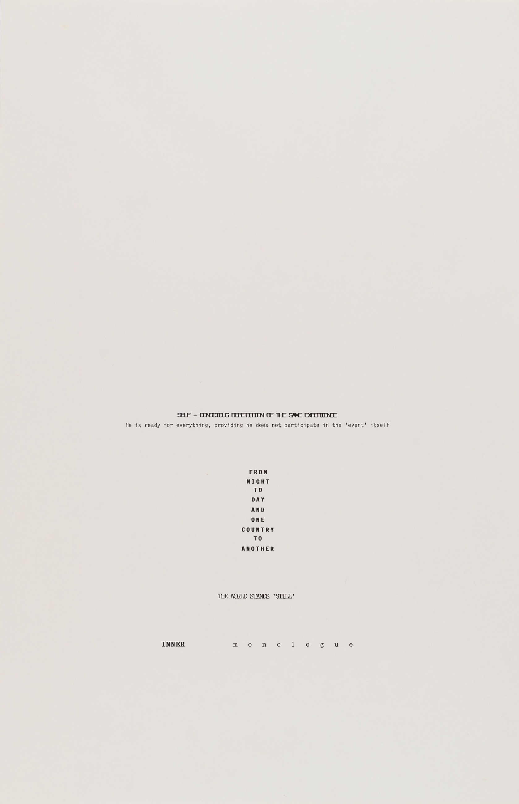 Jack Goldstein, Untitled at Galerie Buchholz, Berlin, photo 64