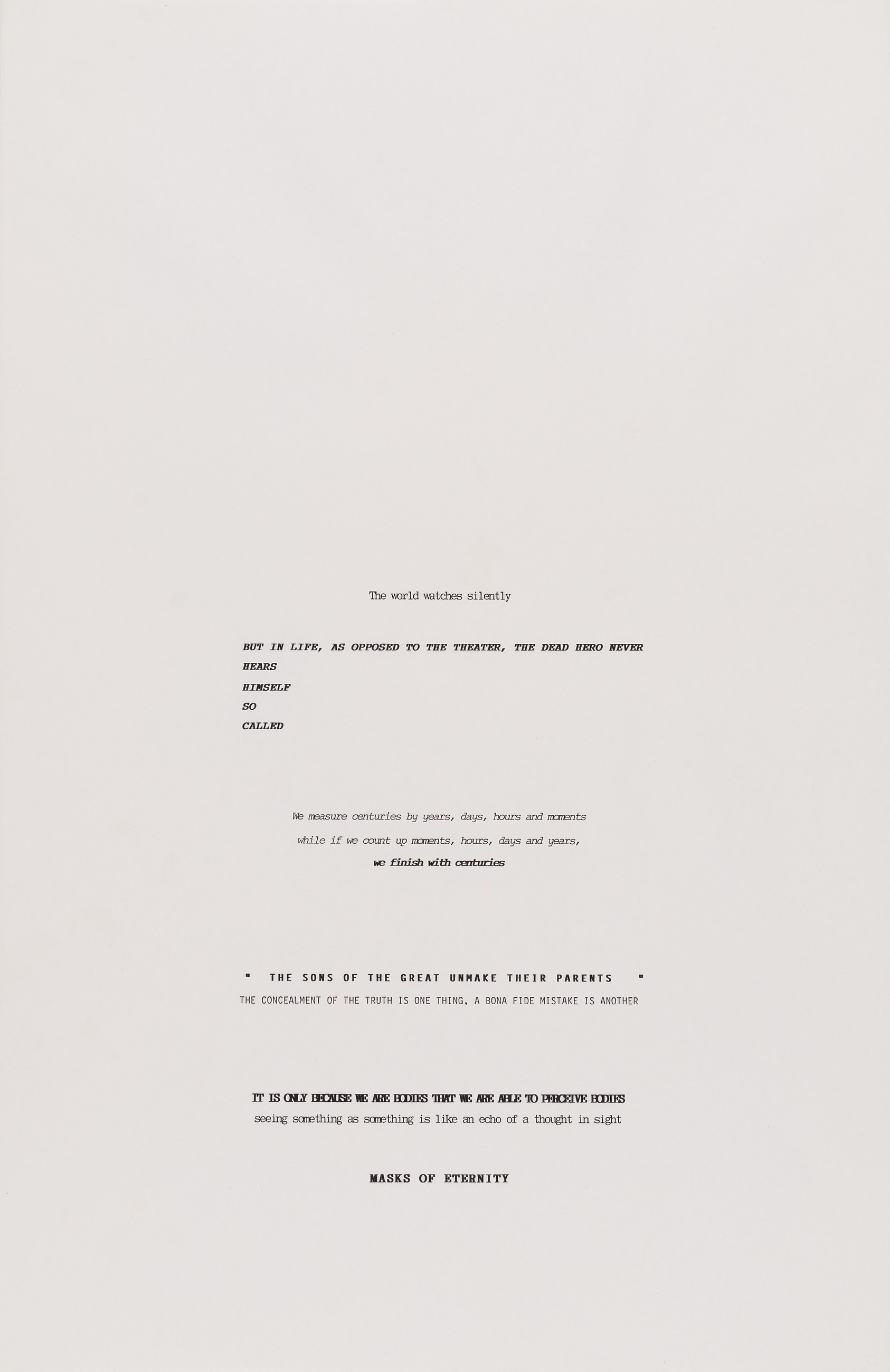 Jack Goldstein, Untitled at Galerie Buchholz, Berlin, photo 65