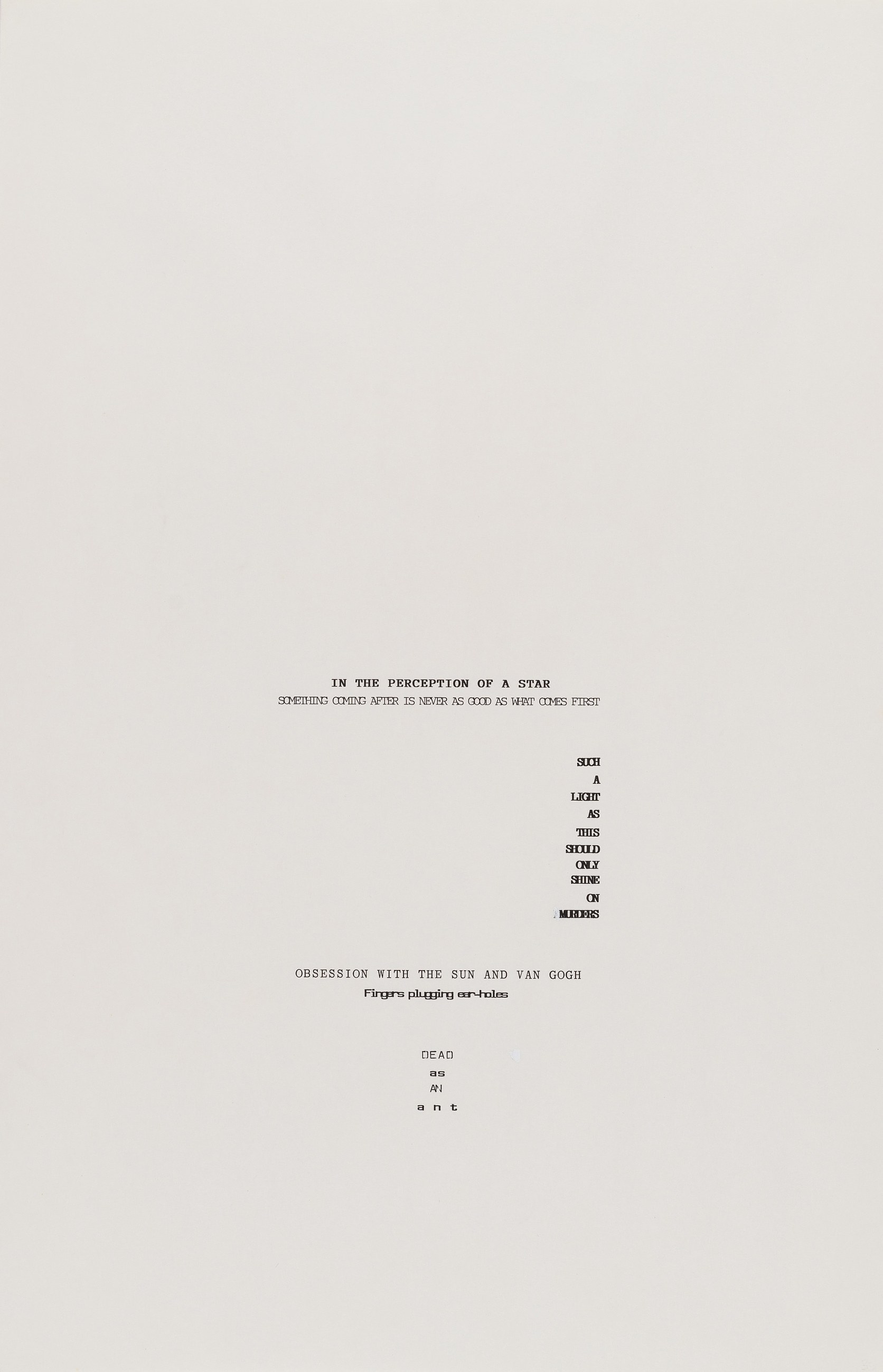 Jack Goldstein, Untitled at Galerie Buchholz, Berlin, photo 67