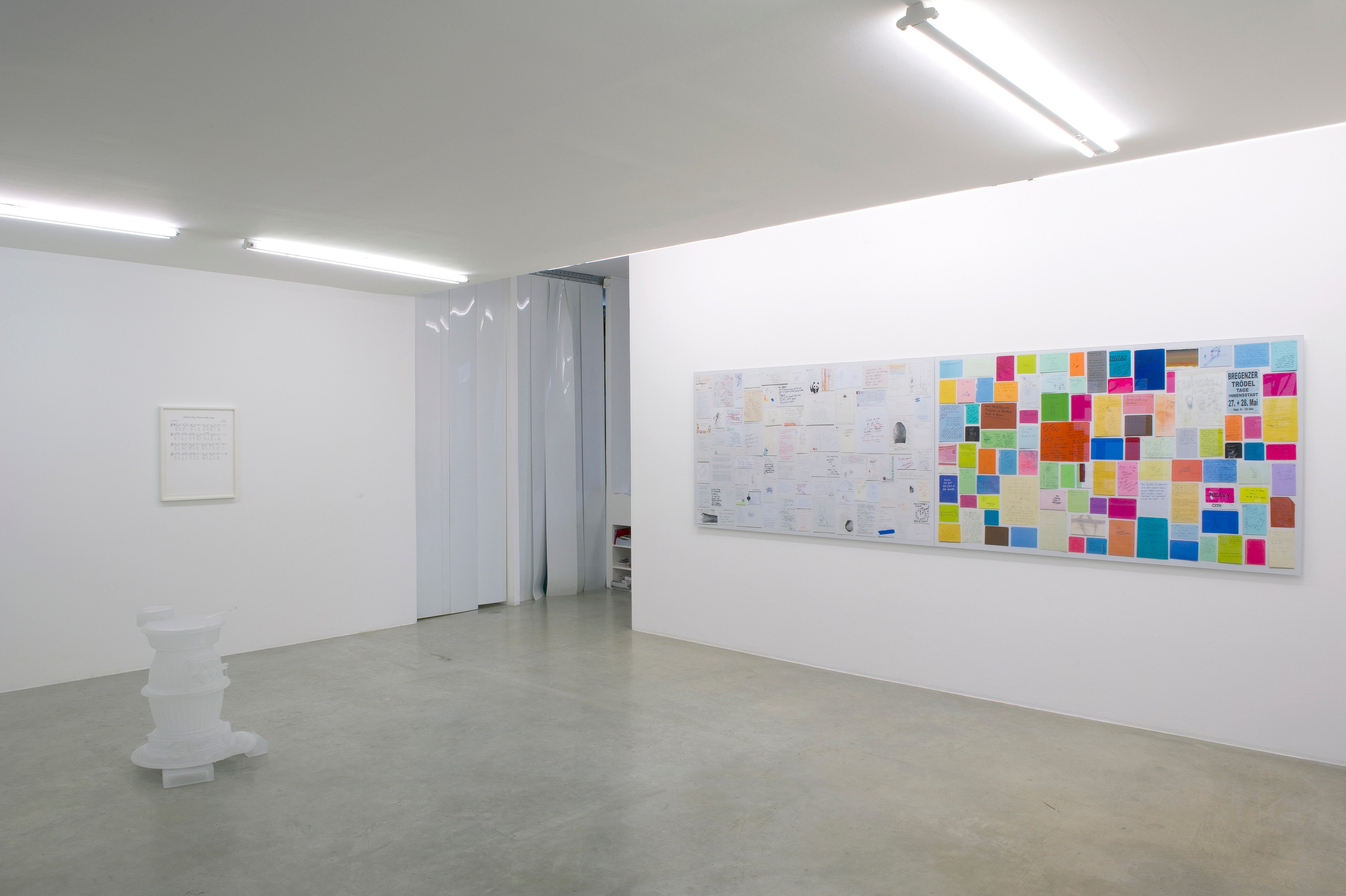 Joseph Grigely, Remains at Air de Paris, photo 8