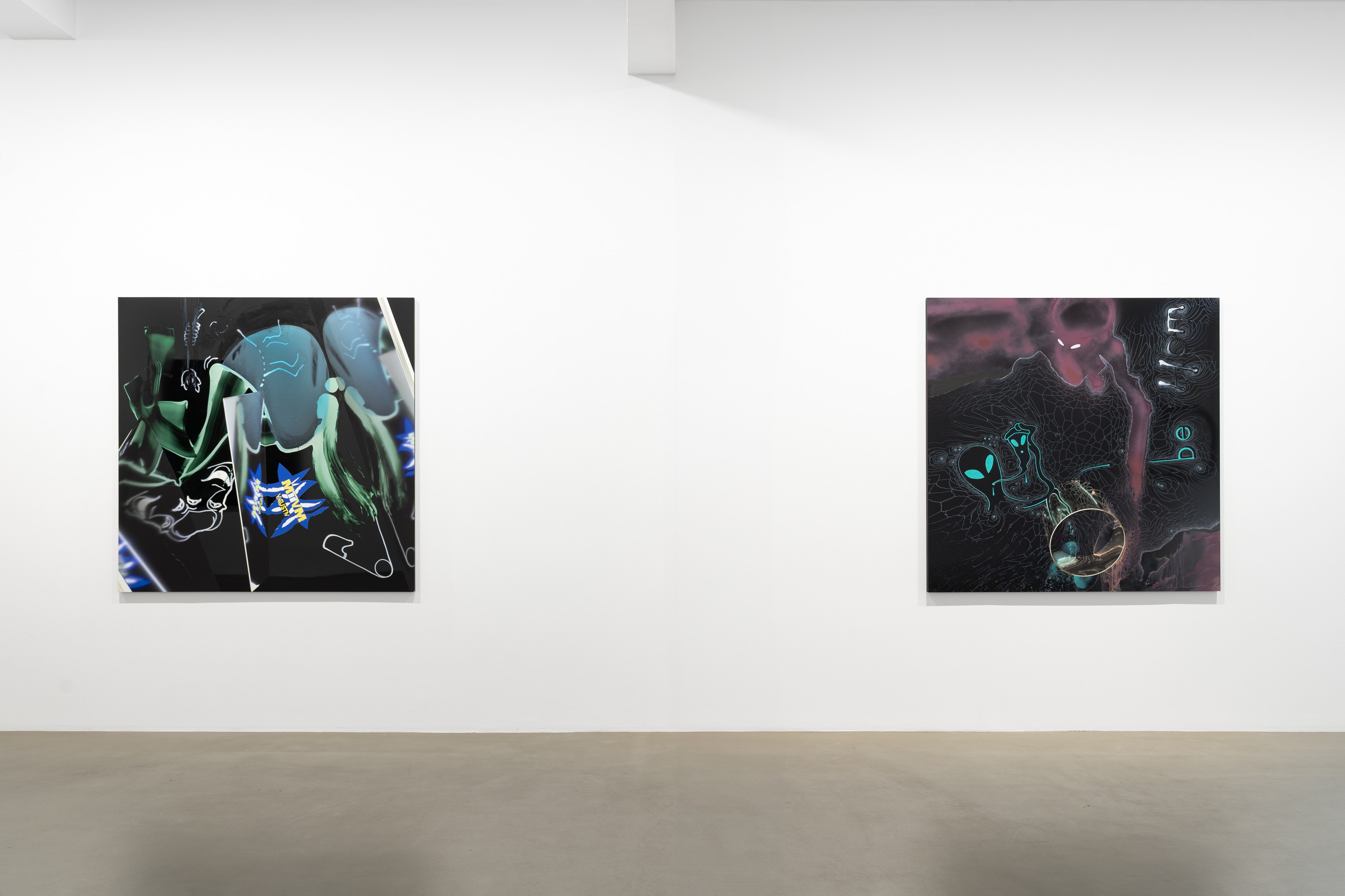Seth Price, Free Fall at Galerie Chantal Crousel, photo 2