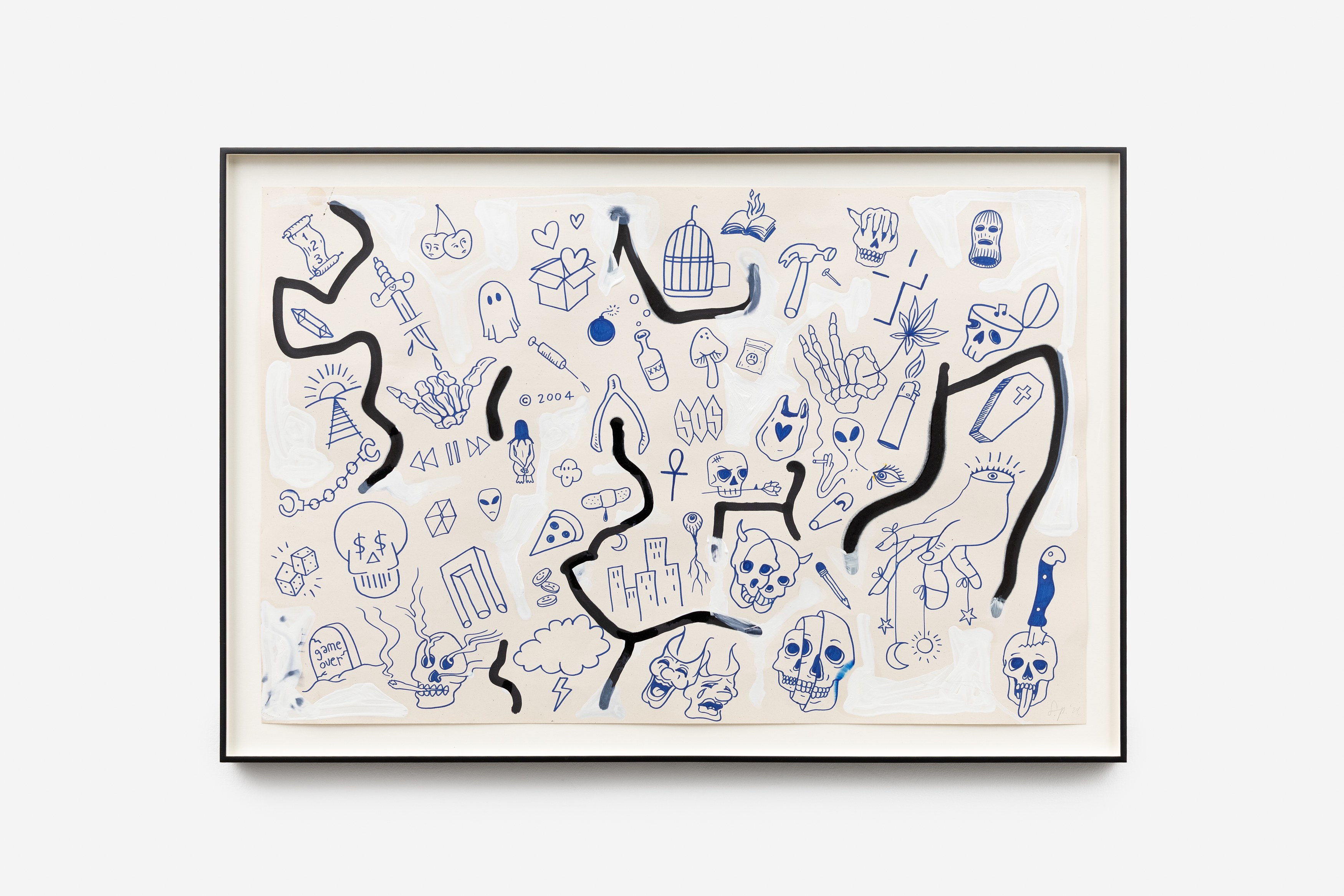 Seth Price, Free Fall at Galerie Chantal Crousel, photo 10