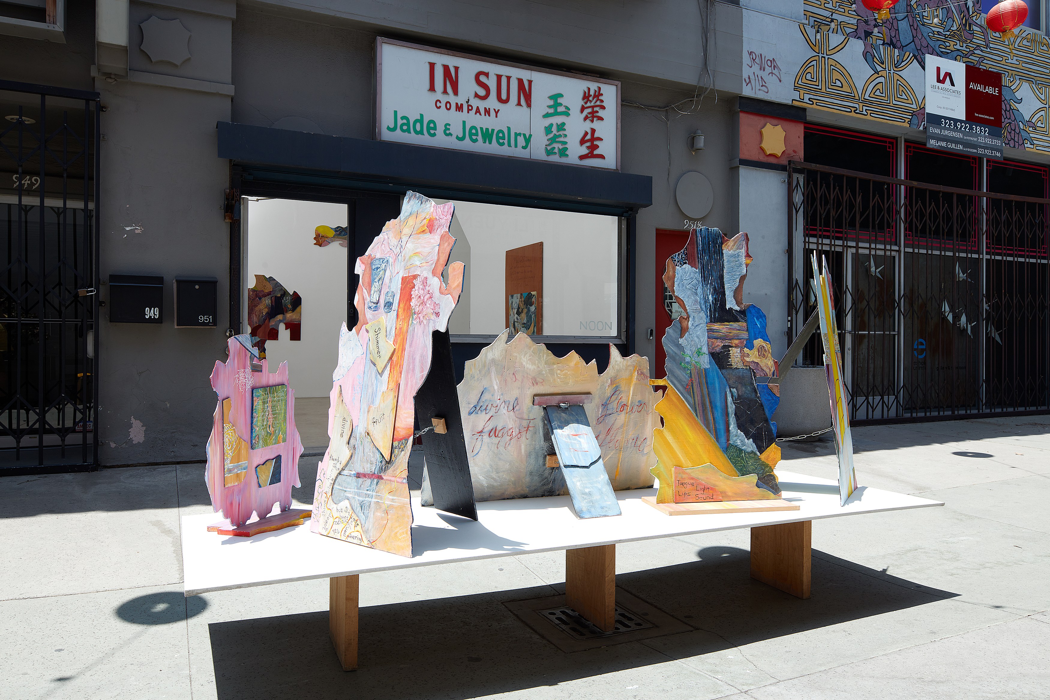 Alan Pulner, Reading the Flame(s) at NOON Projects, photo 13
