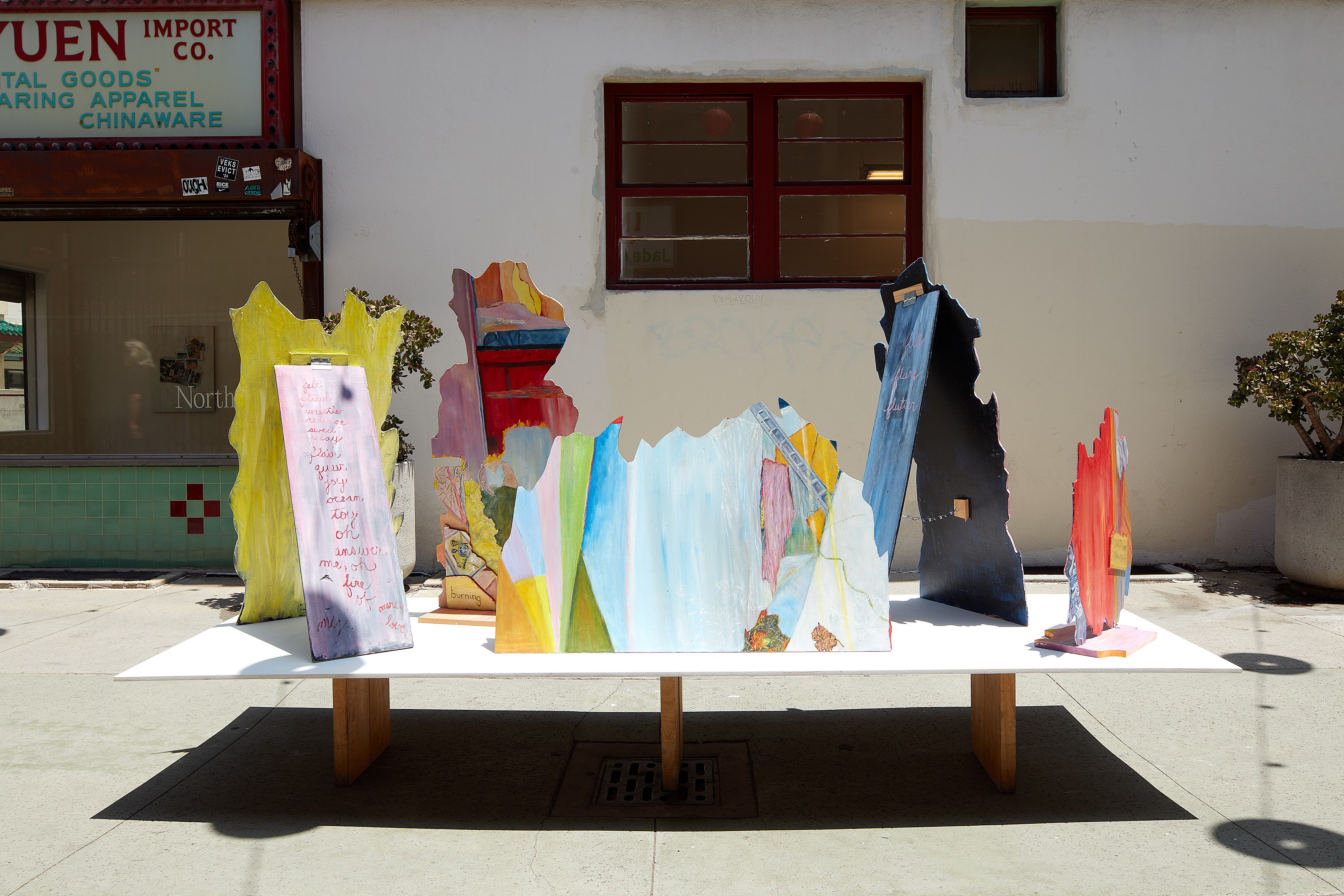 Alan Pulner, Reading the Flame(s) at NOON Projects, photo 14