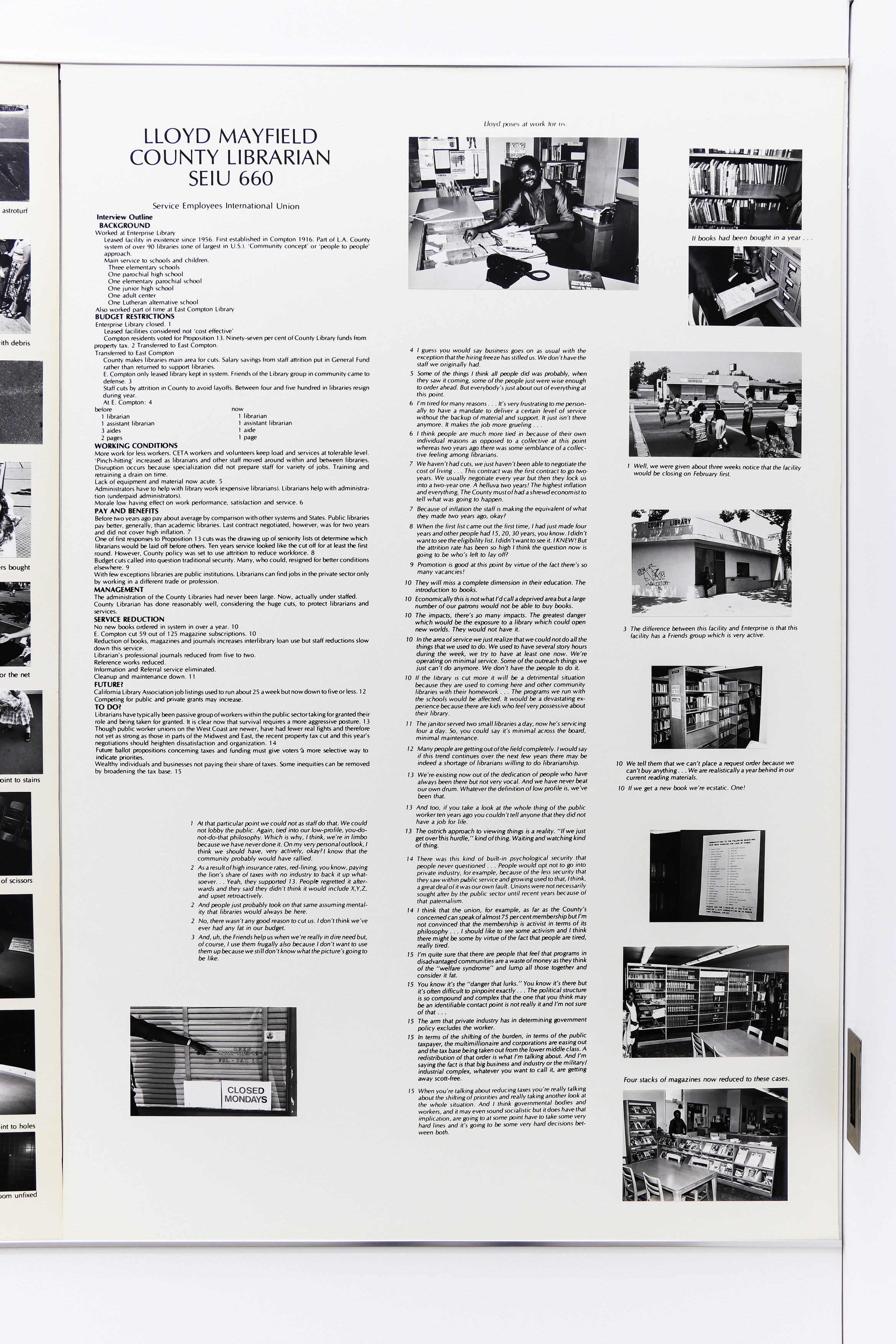 Fred Lonidier, Two Works From The 1980s at Maxwell Graham, photo 18