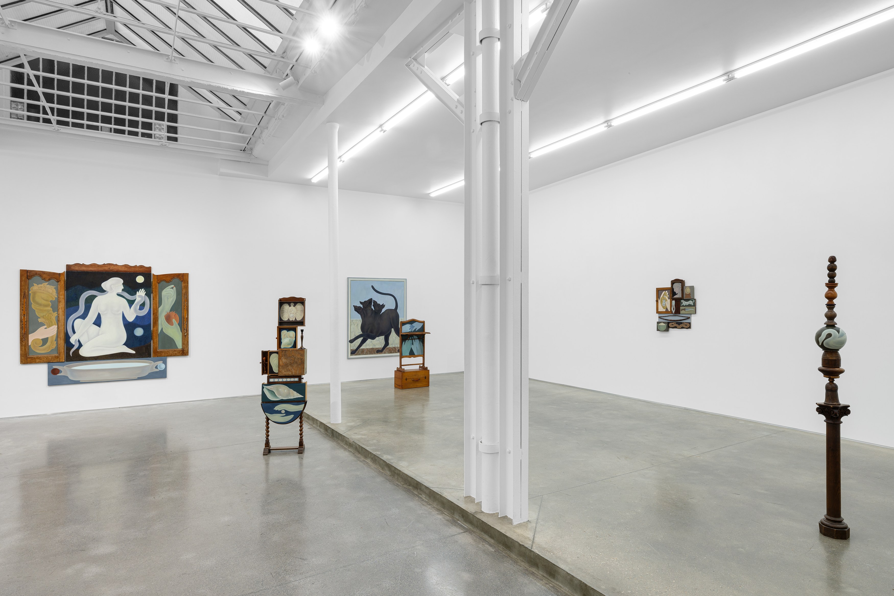 Shuo Hao, huile de vitre at Galerie Derouillon, photo 2