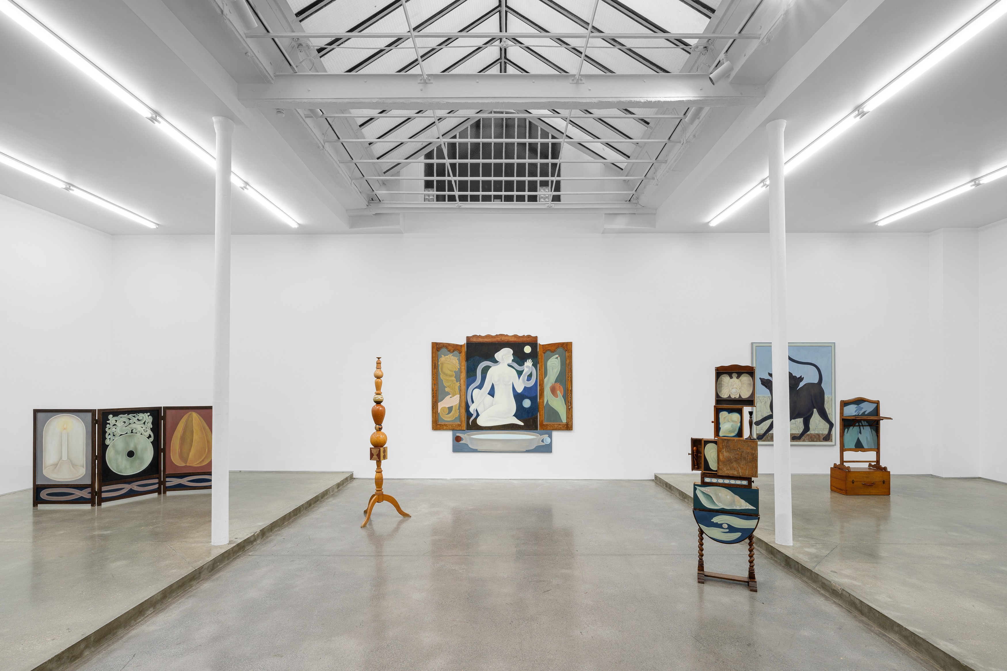 Shuo Hao, huile de vitre at Galerie Derouillon, photo 3