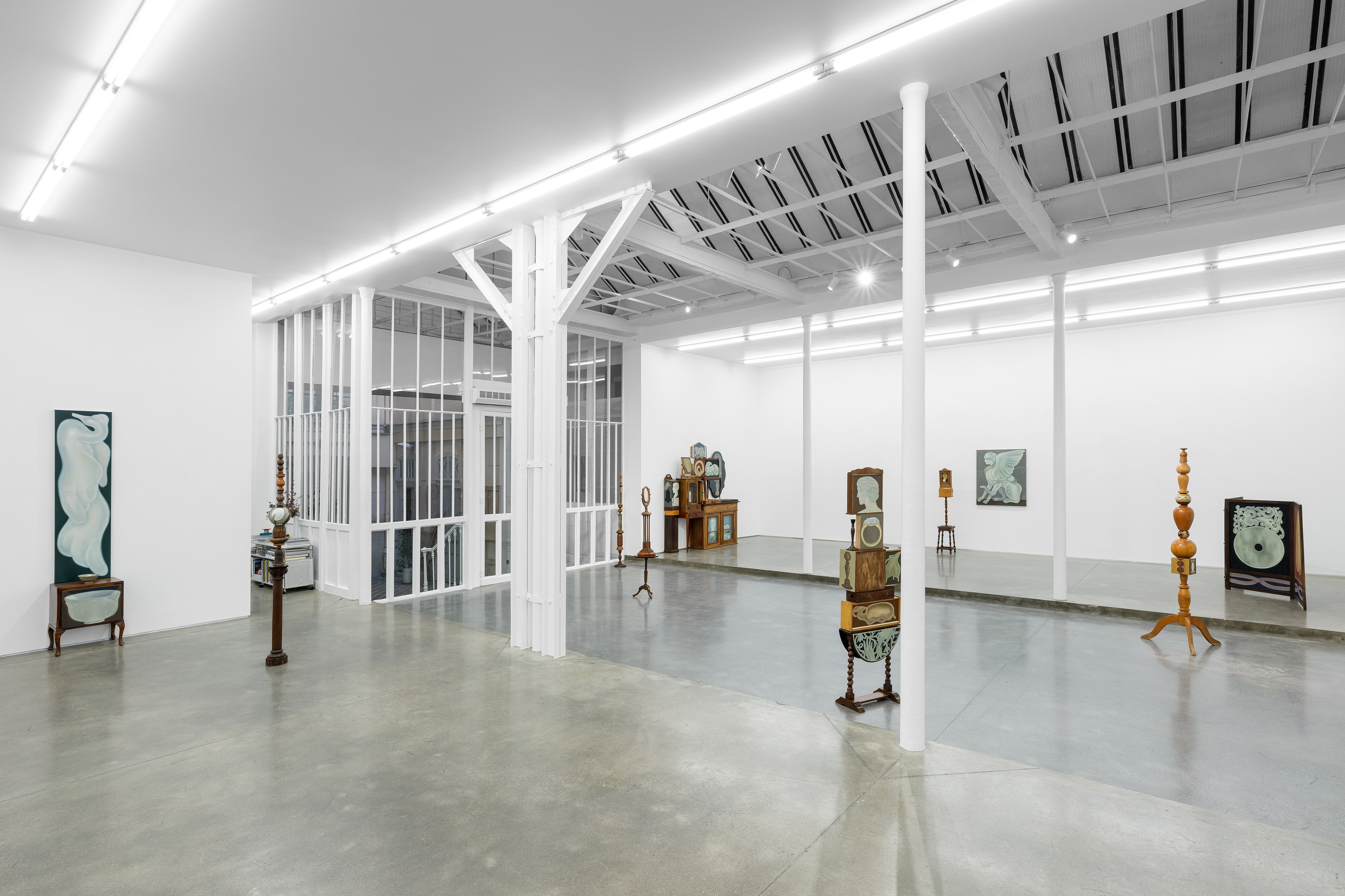 Shuo Hao, huile de vitre at Galerie Derouillon, photo 12