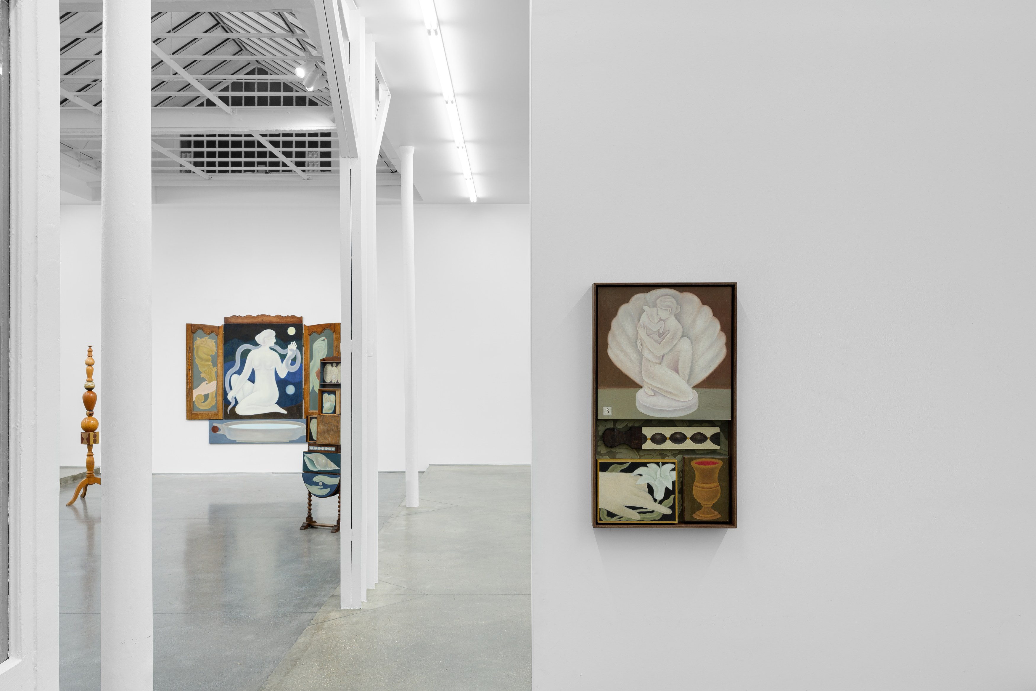 Shuo Hao, huile de vitre at Galerie Derouillon, photo 14