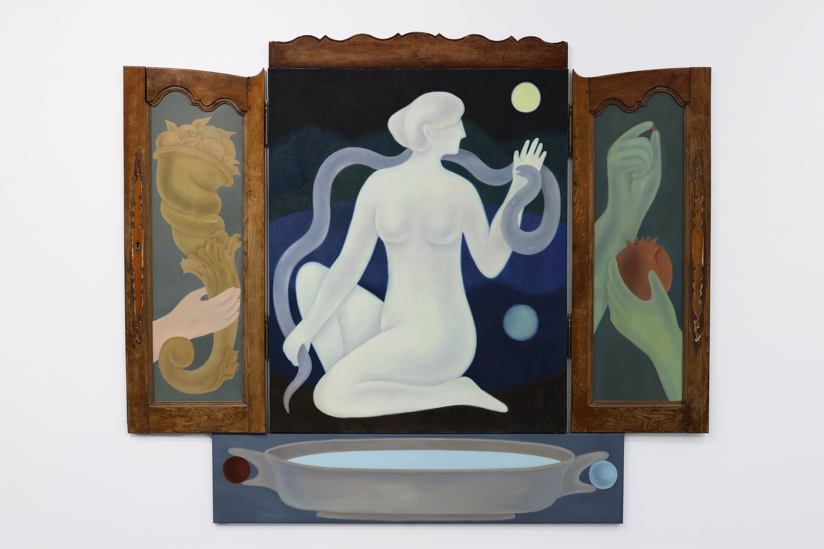 Shuo Hao, huile de vitre at Galerie Derouillon, photo 27