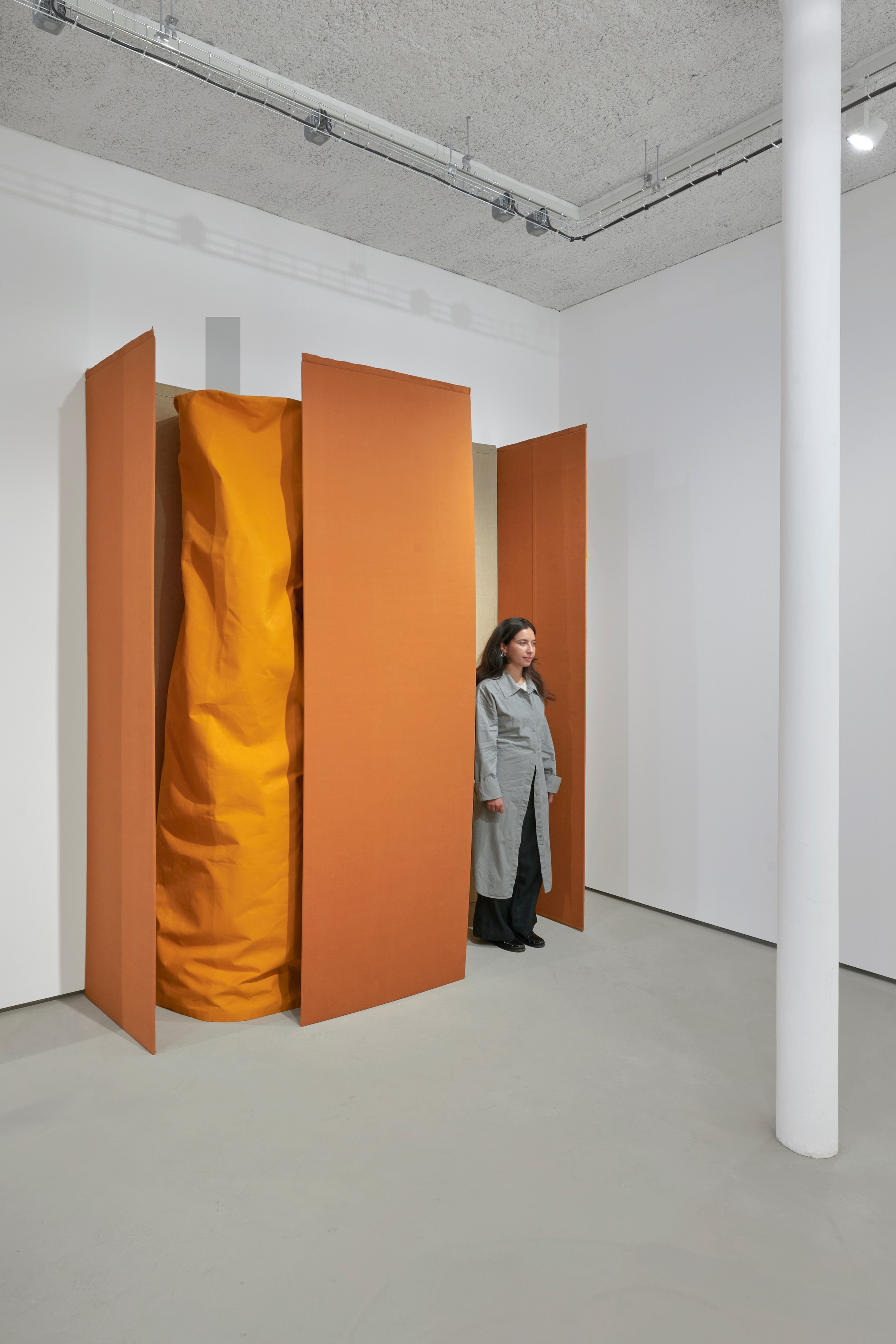 Franz Erhard Walther, Les couleurs sont des actions de la lumière... at Galerie Jocelyn Wolff, photo 14