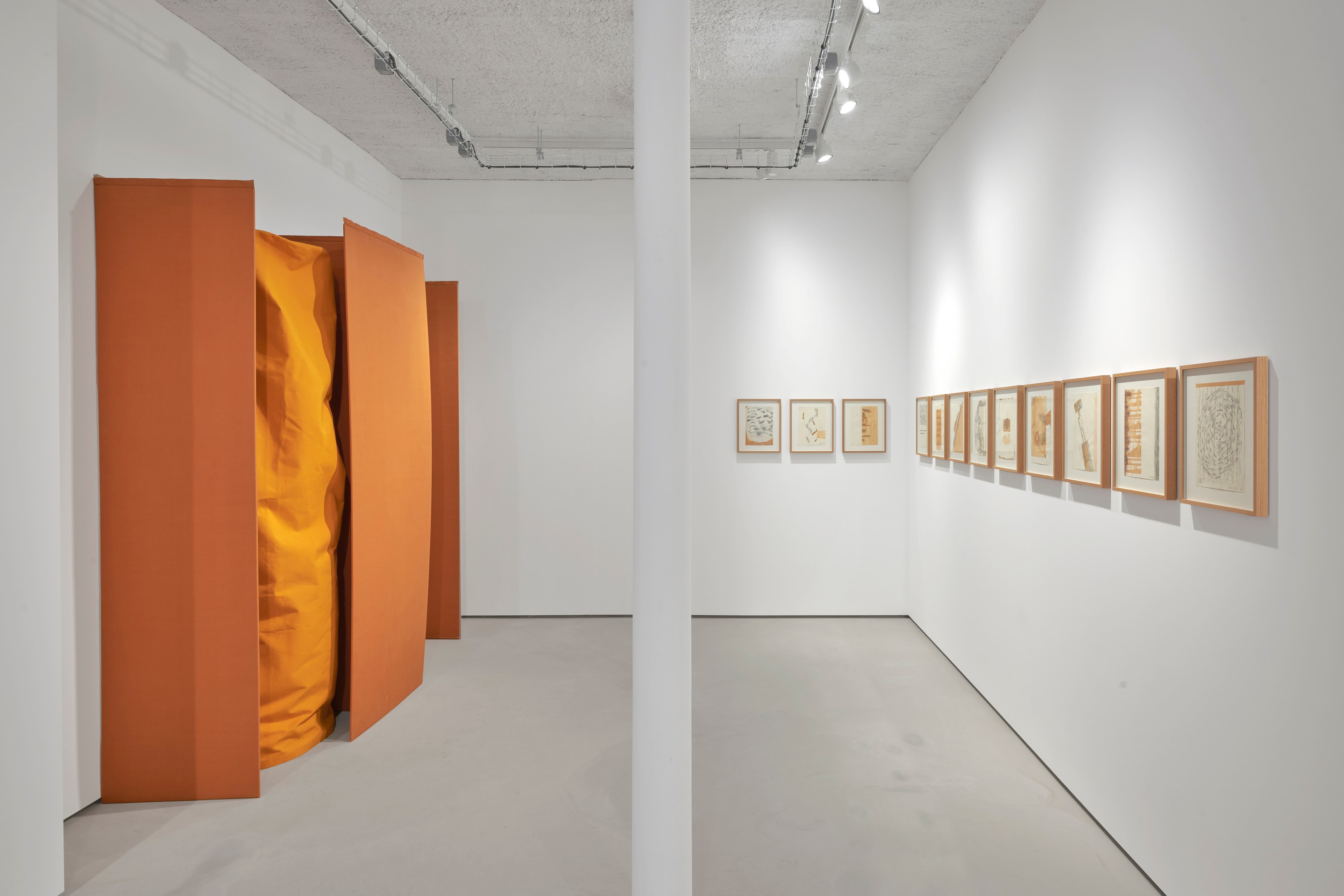 Franz Erhard Walther, Les couleurs sont des actions de la lumière... at Galerie Jocelyn Wolff, photo 12