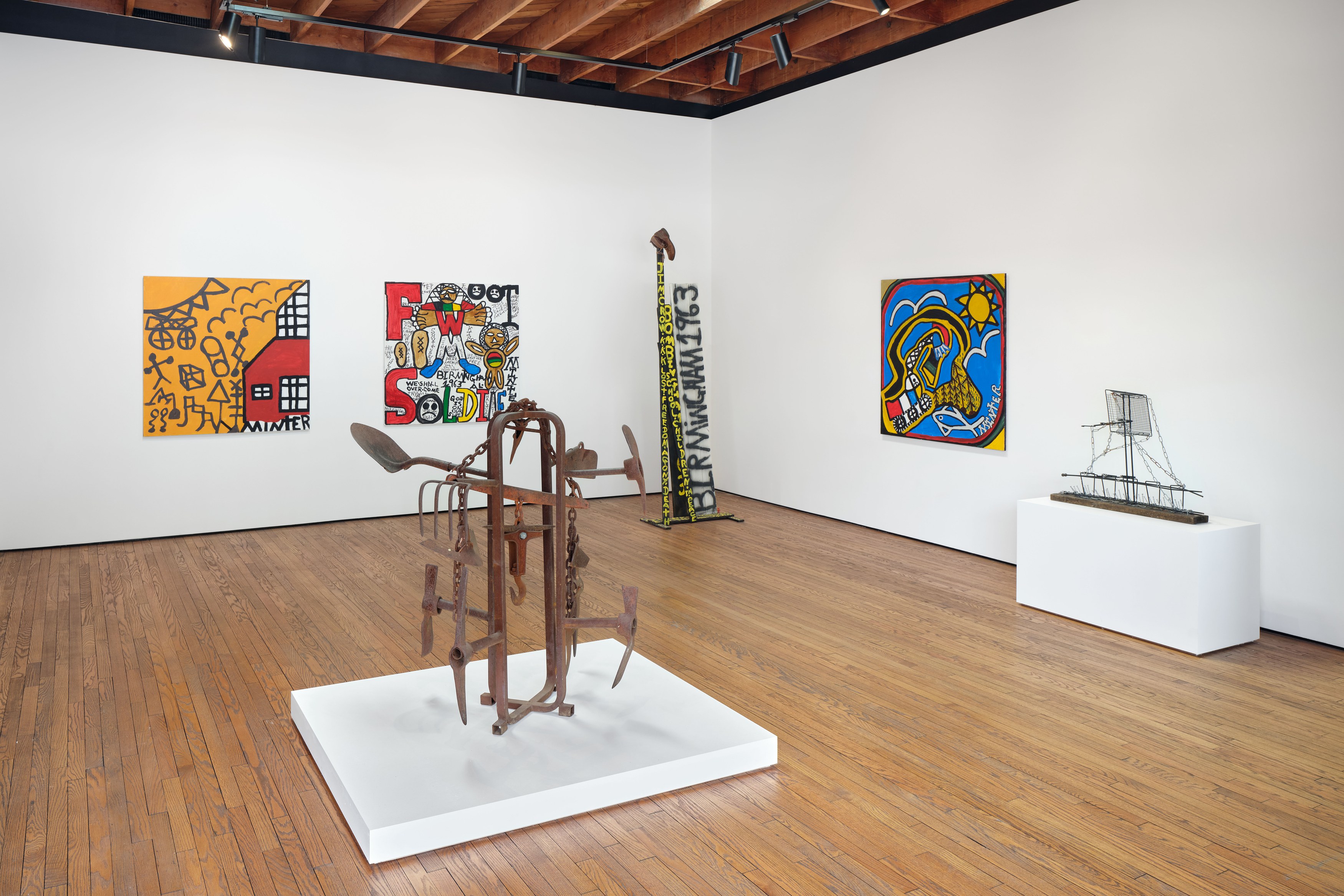 Joe Minter, Free Labor at Parker Gallery, photo 5