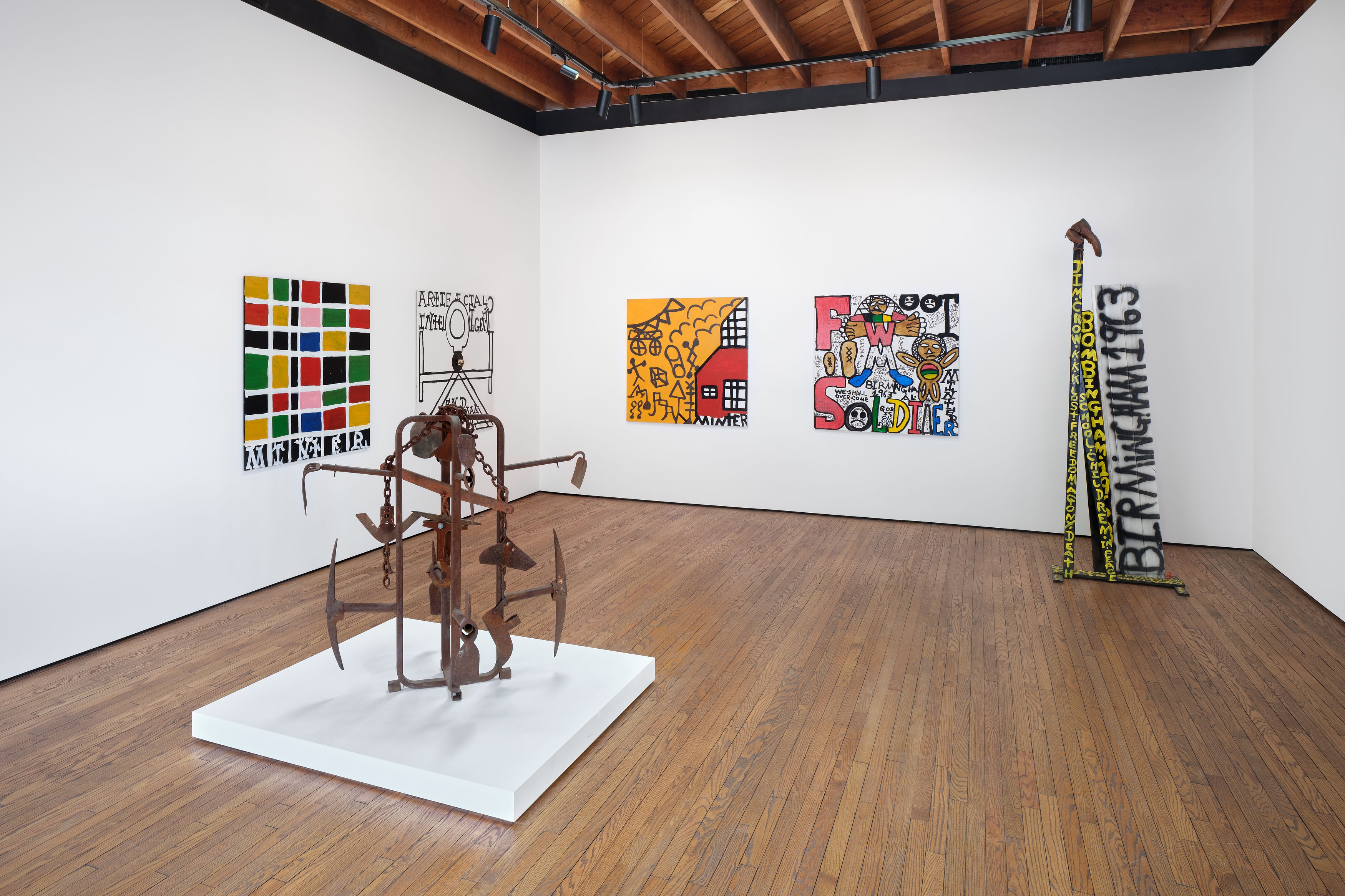 Joe Minter, Free Labor at Parker Gallery, photo 8