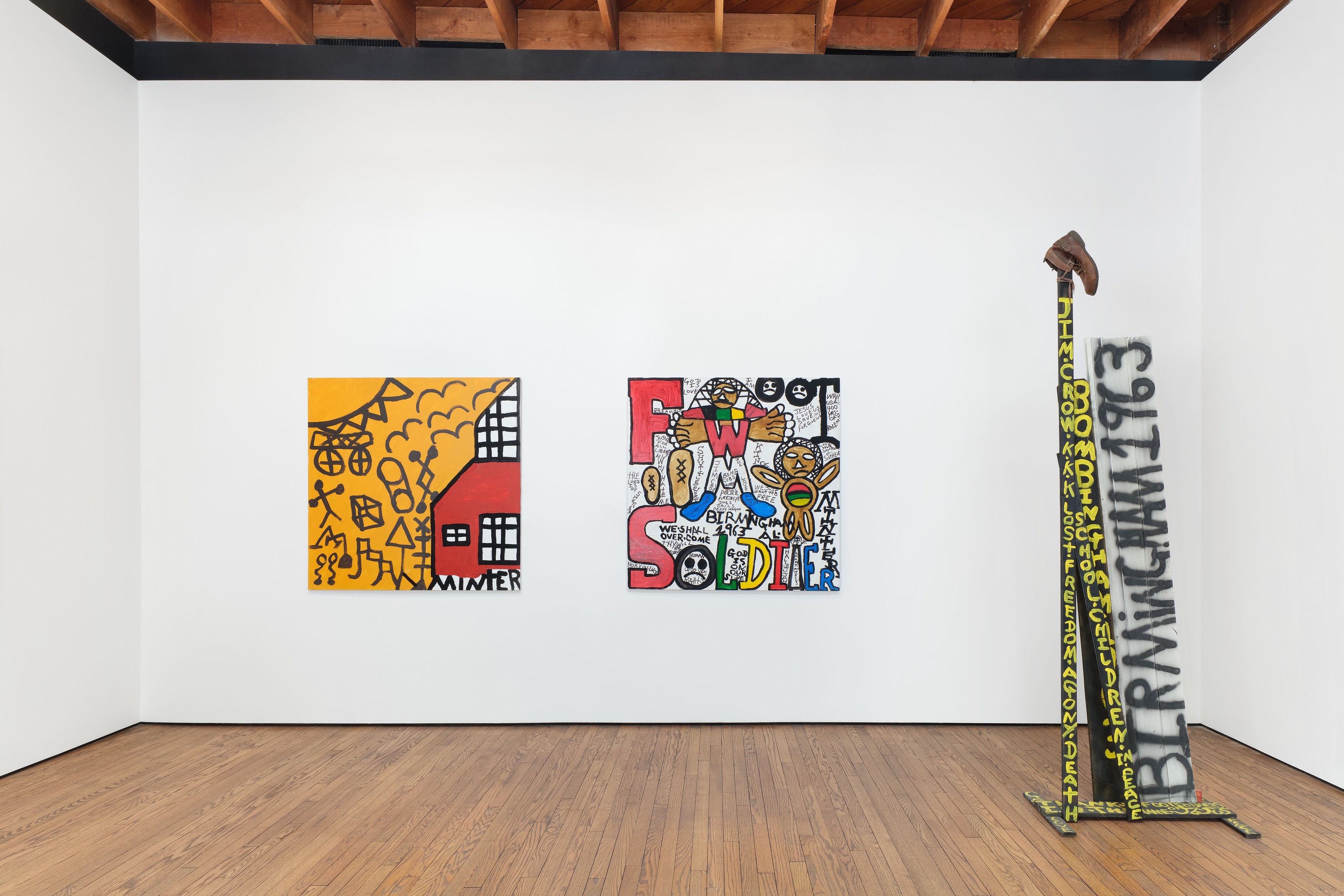 Joe Minter, Free Labor at Parker Gallery, photo 10