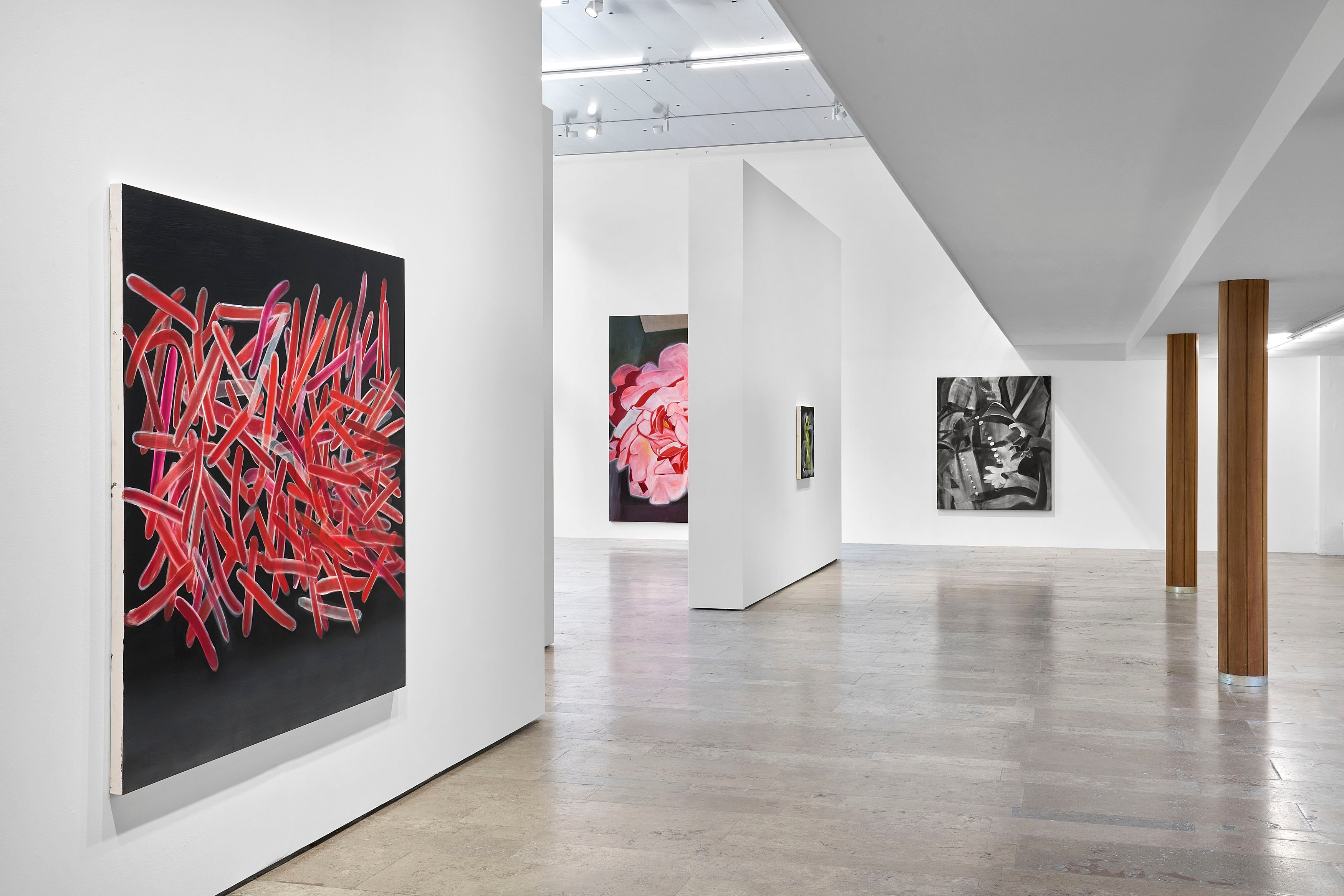 Ross Bleckner, It Used to Be at Capitain Petzel, photo 2