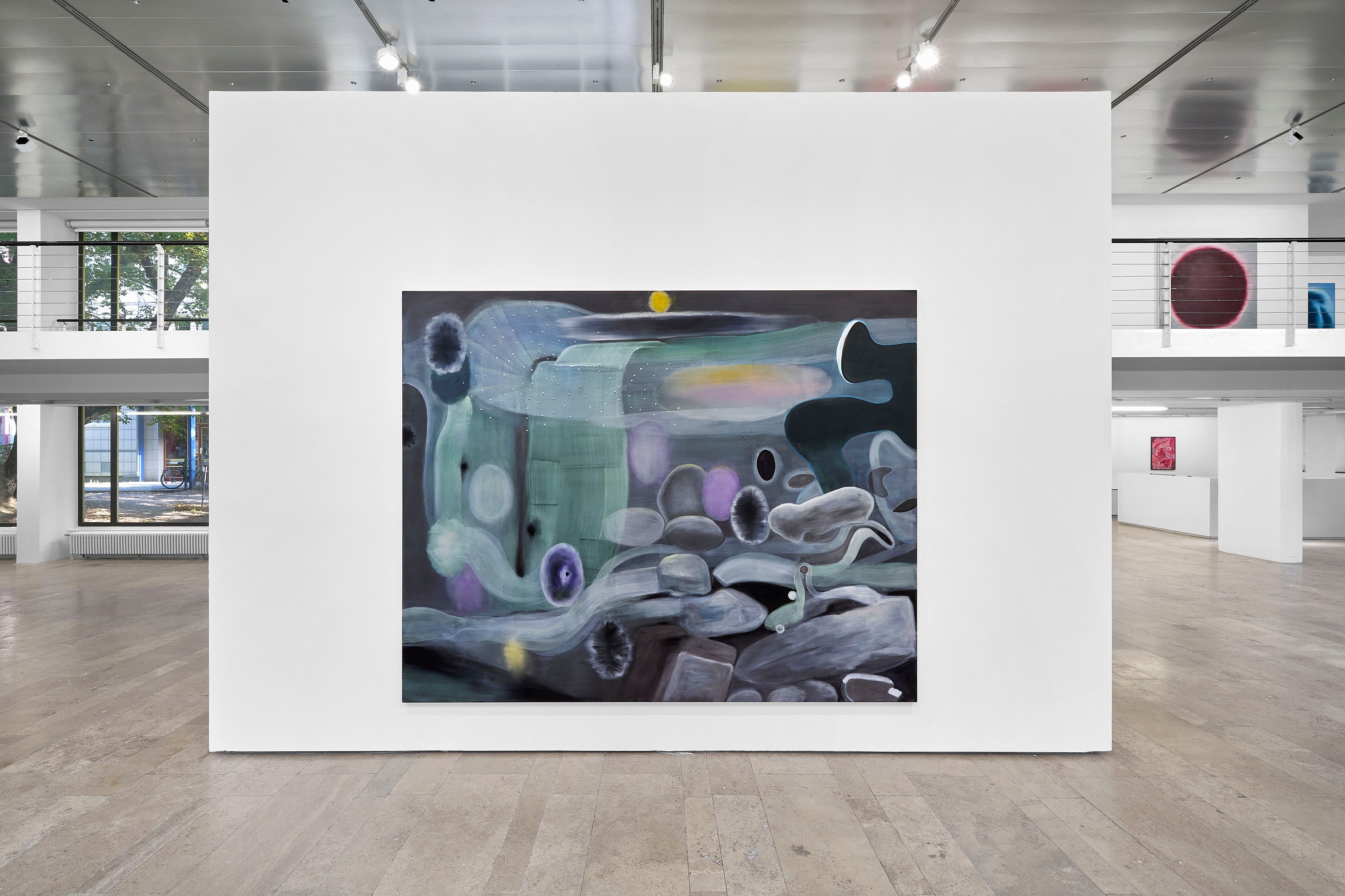 Ross Bleckner, It Used to Be at Capitain Petzel, photo 4