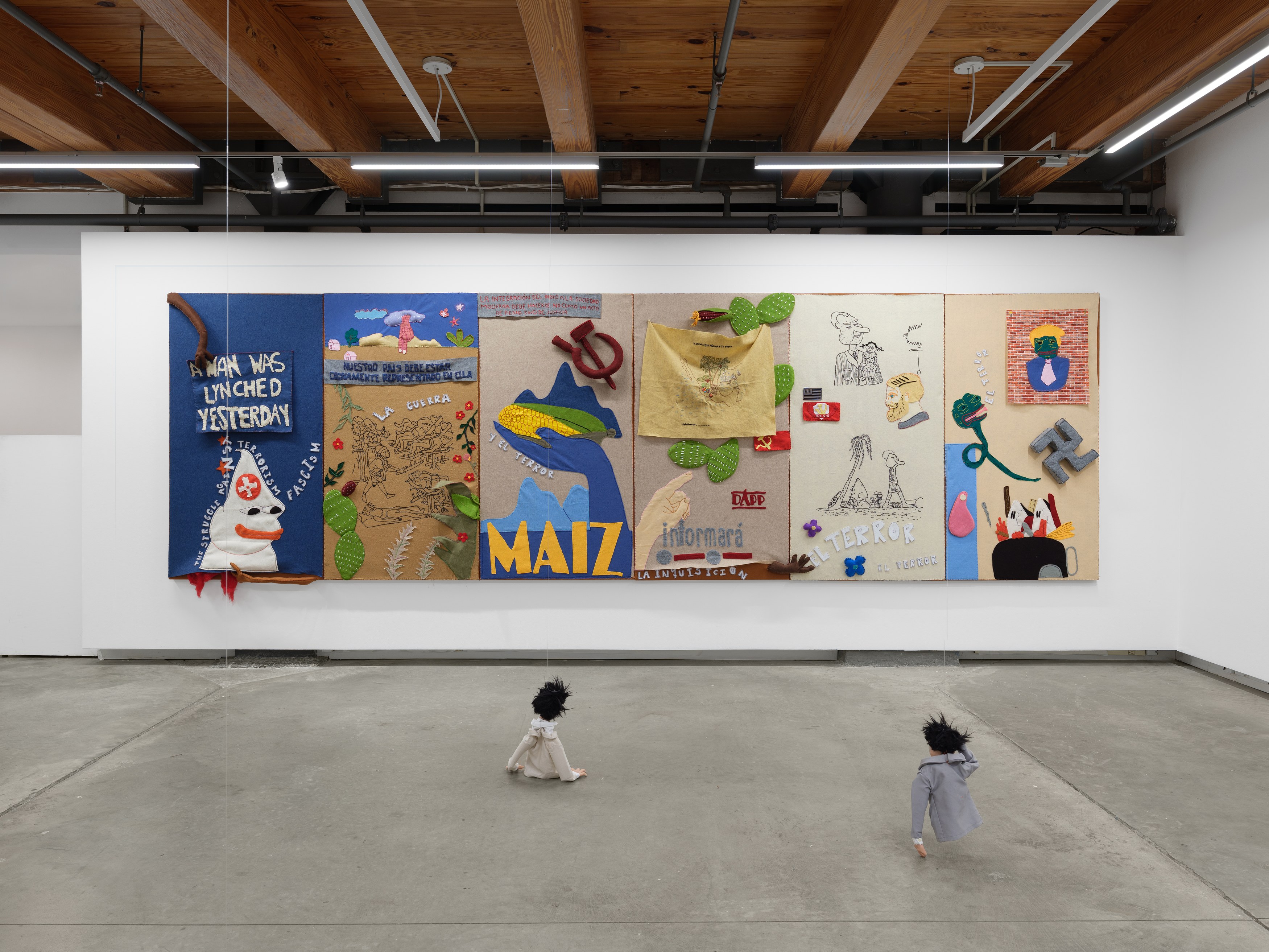 Wendy Cabrera Rubio, Angry Young Men, Angry New Deals at anonymous gallery, photo 2