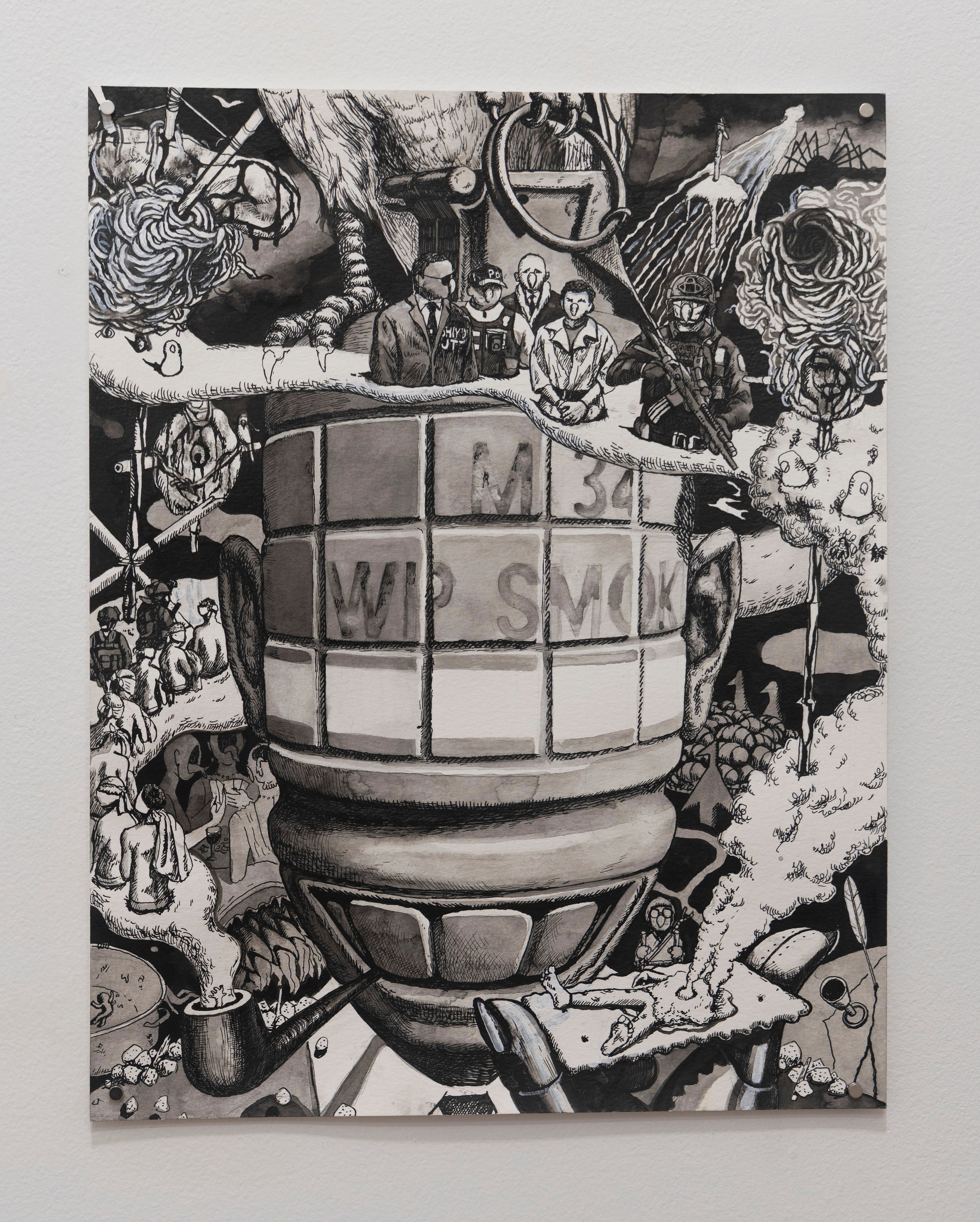 Gaku Tstuaja, Pidgingo-no-Inko at Ulterior Gallery, photo 13