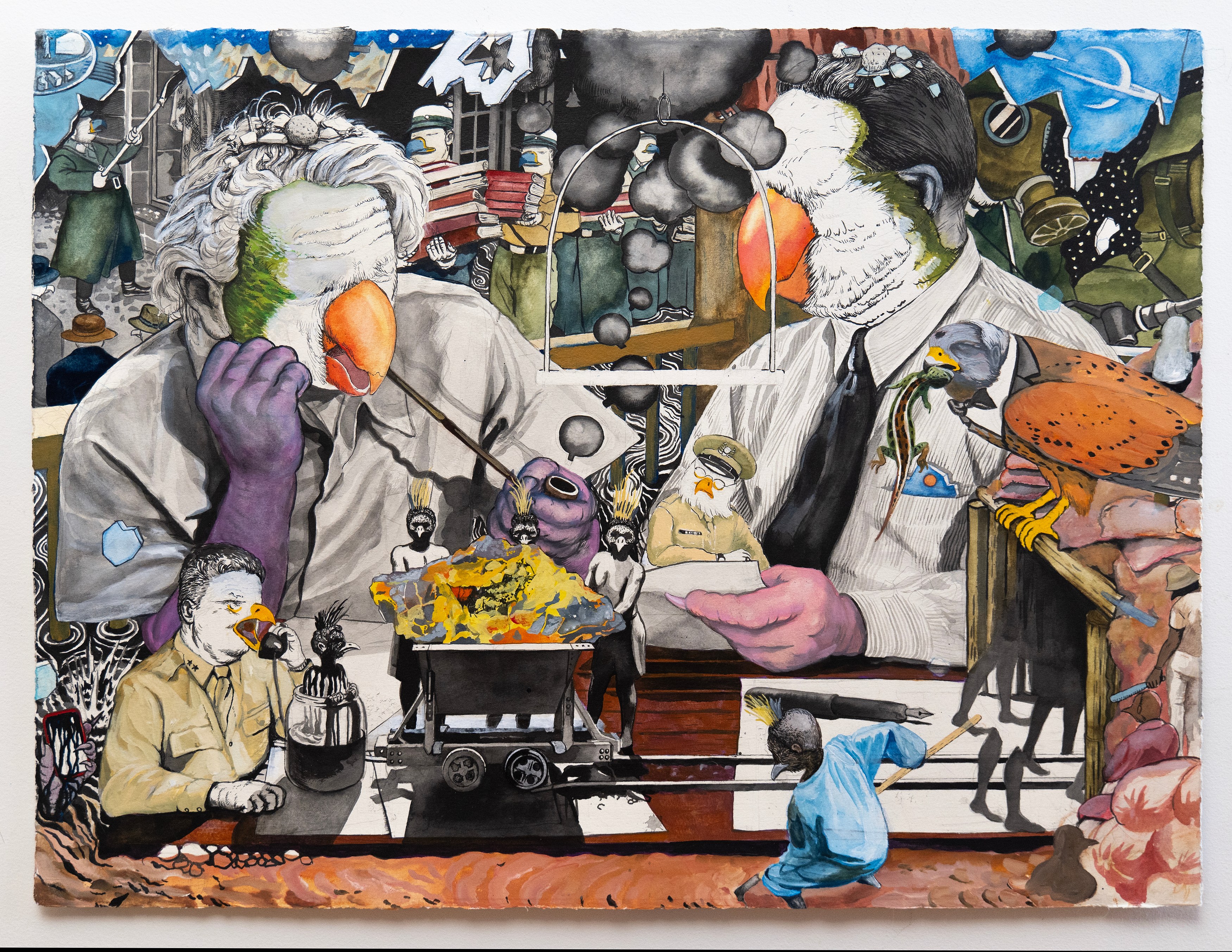 Gaku Tstuaja, Pidgingo-no-Inko at Ulterior Gallery, photo 20