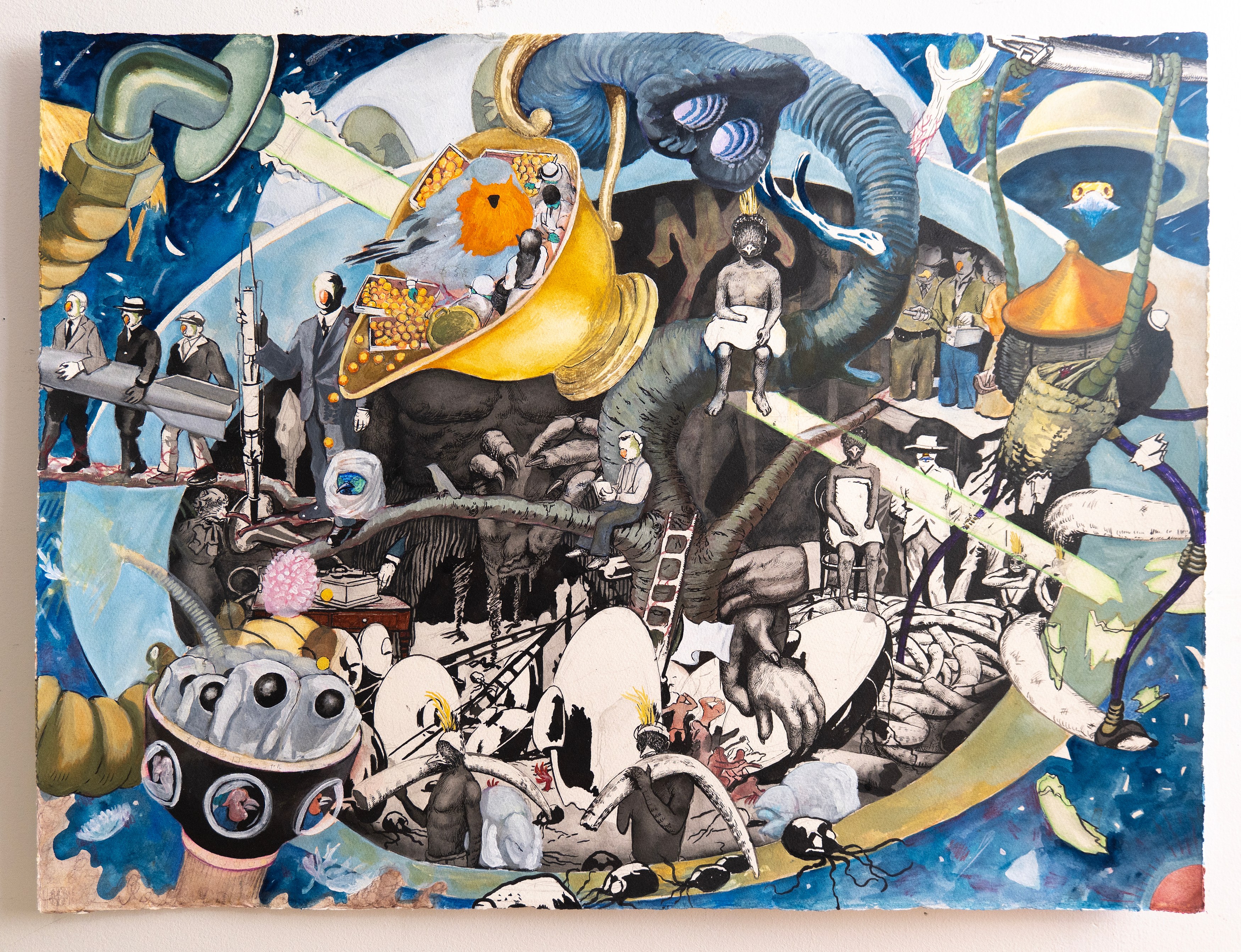 Gaku Tstuaja, Pidgingo-no-Inko at Ulterior Gallery, photo 21