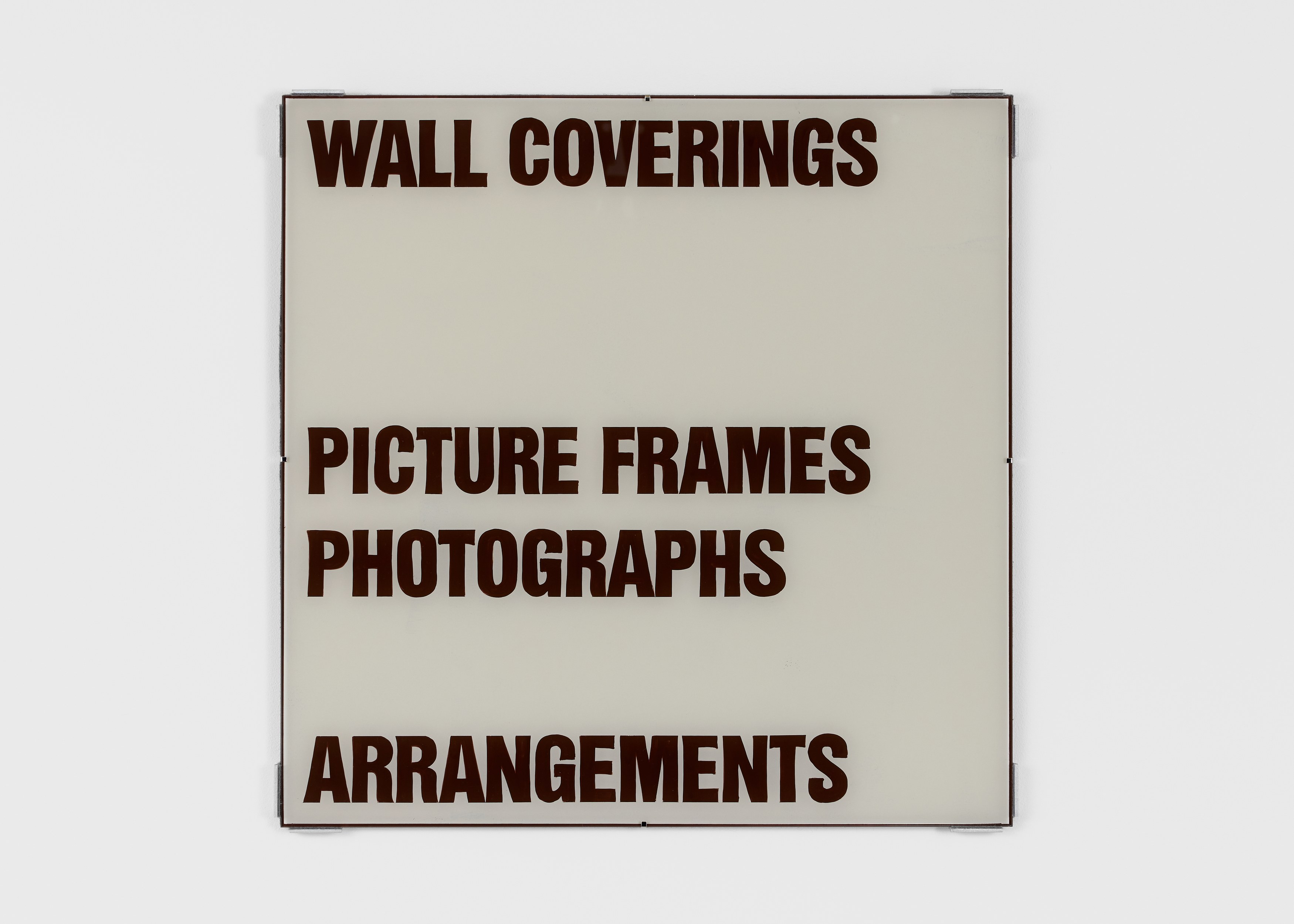 Christopher Williams, Hand Painted Signs, Photographs, Long Play Vinyl, Audiophile Bar, Printed Matter at The Perimeter, photo 17