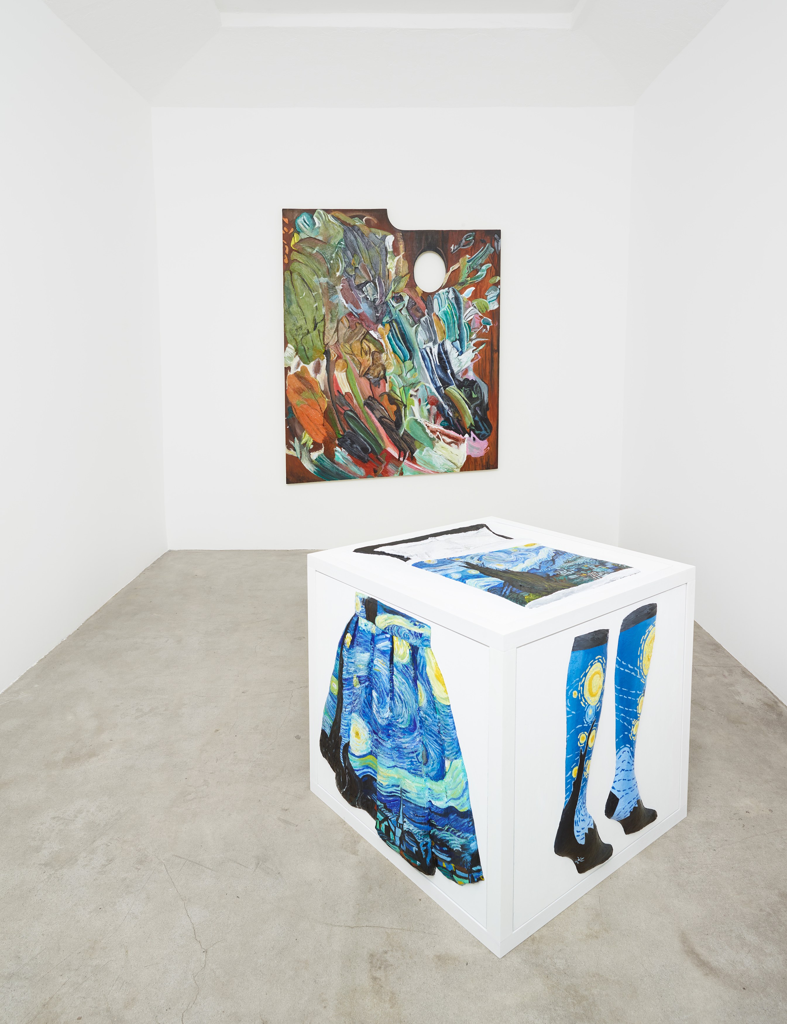 Gina Beavers, Van Goddess and the Masturbakers at Michael Benevento Gallery, photo 4