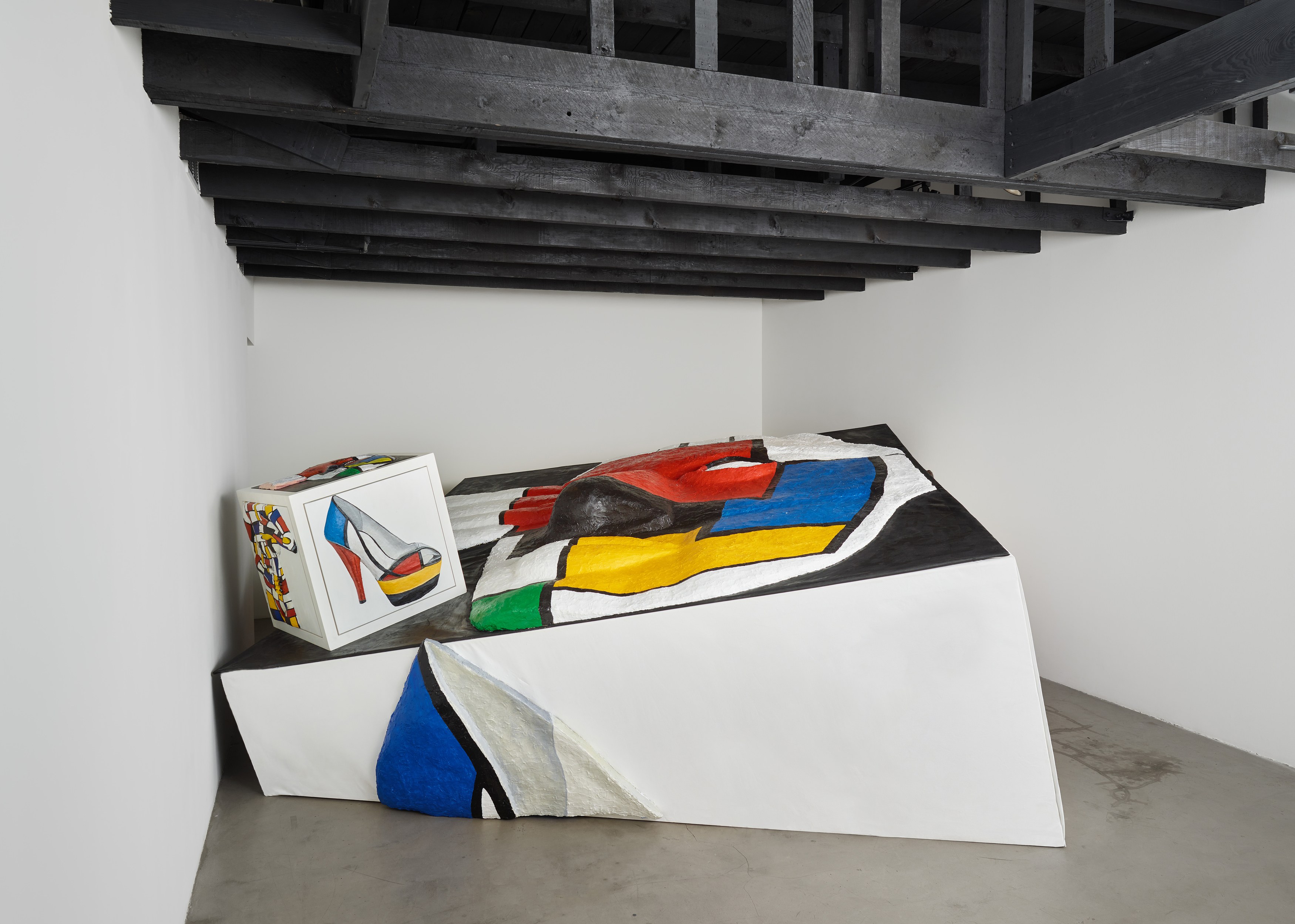 Gina Beavers, Van Goddess and the Masturbakers at Michael Benevento Gallery, photo 7