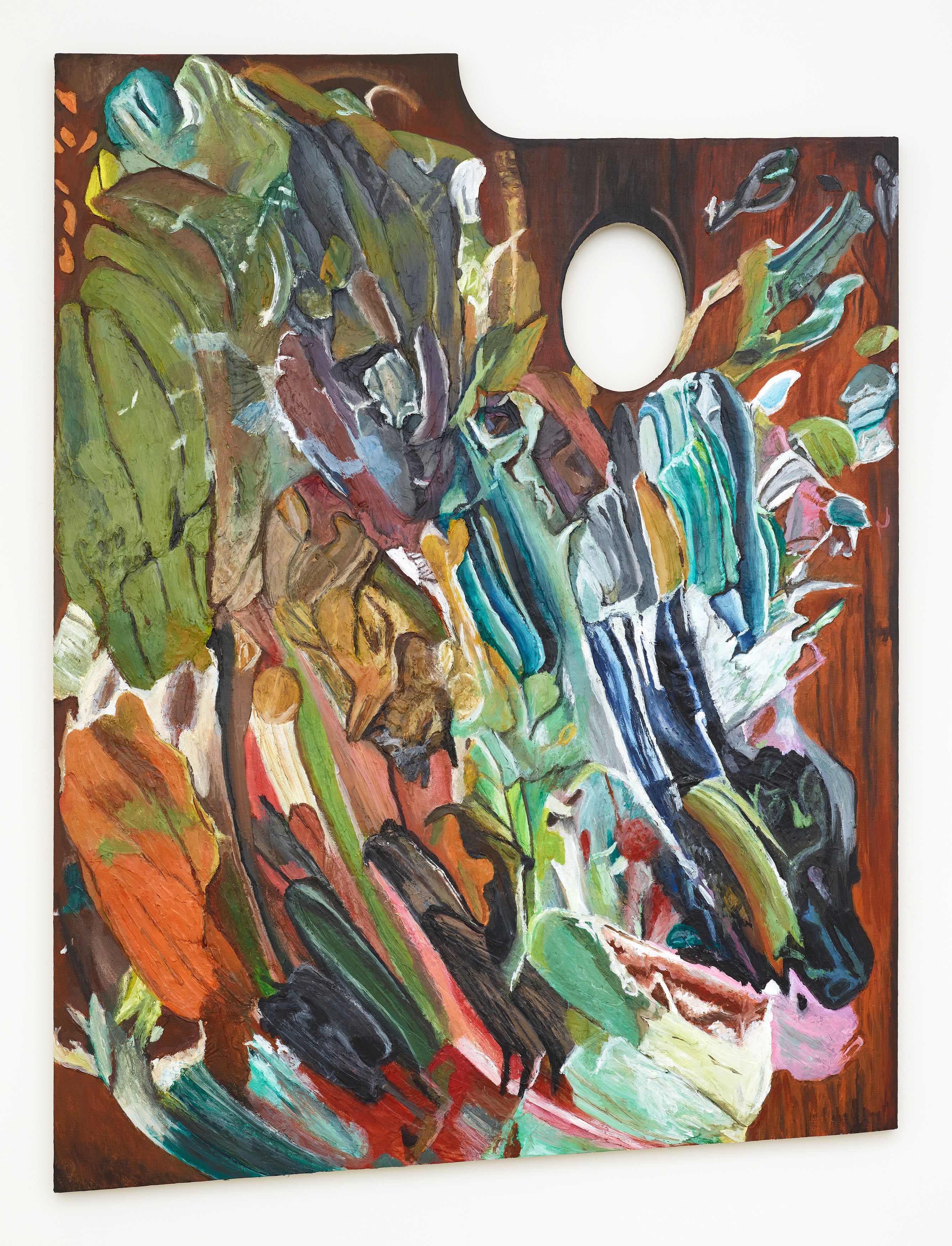 Gina Beavers, Van Goddess and the Masturbakers at Michael Benevento Gallery, photo 21