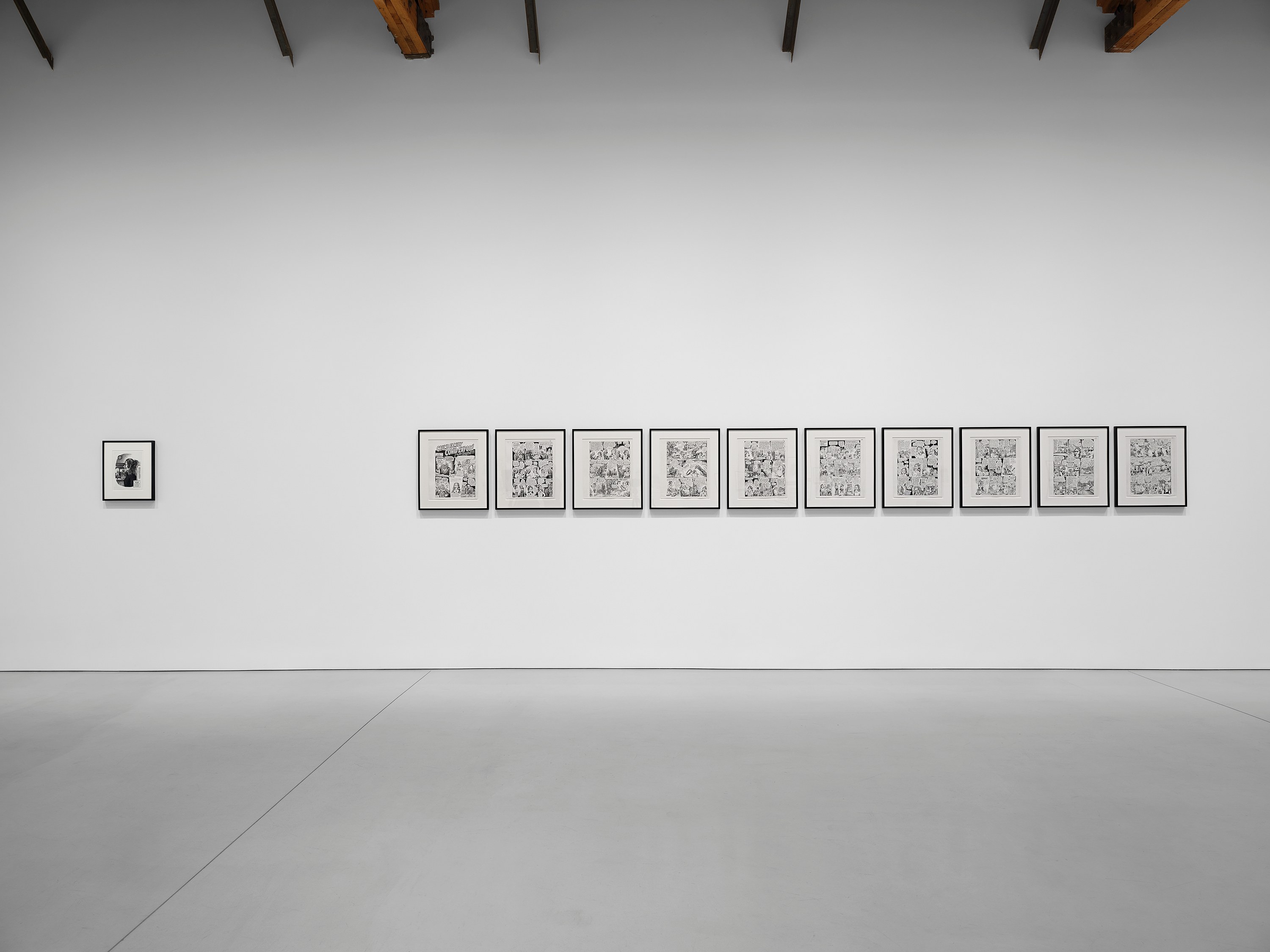 R. Crumb, Tales of Paranoia at Josh Smith Studio, Brooklyn, photo 10