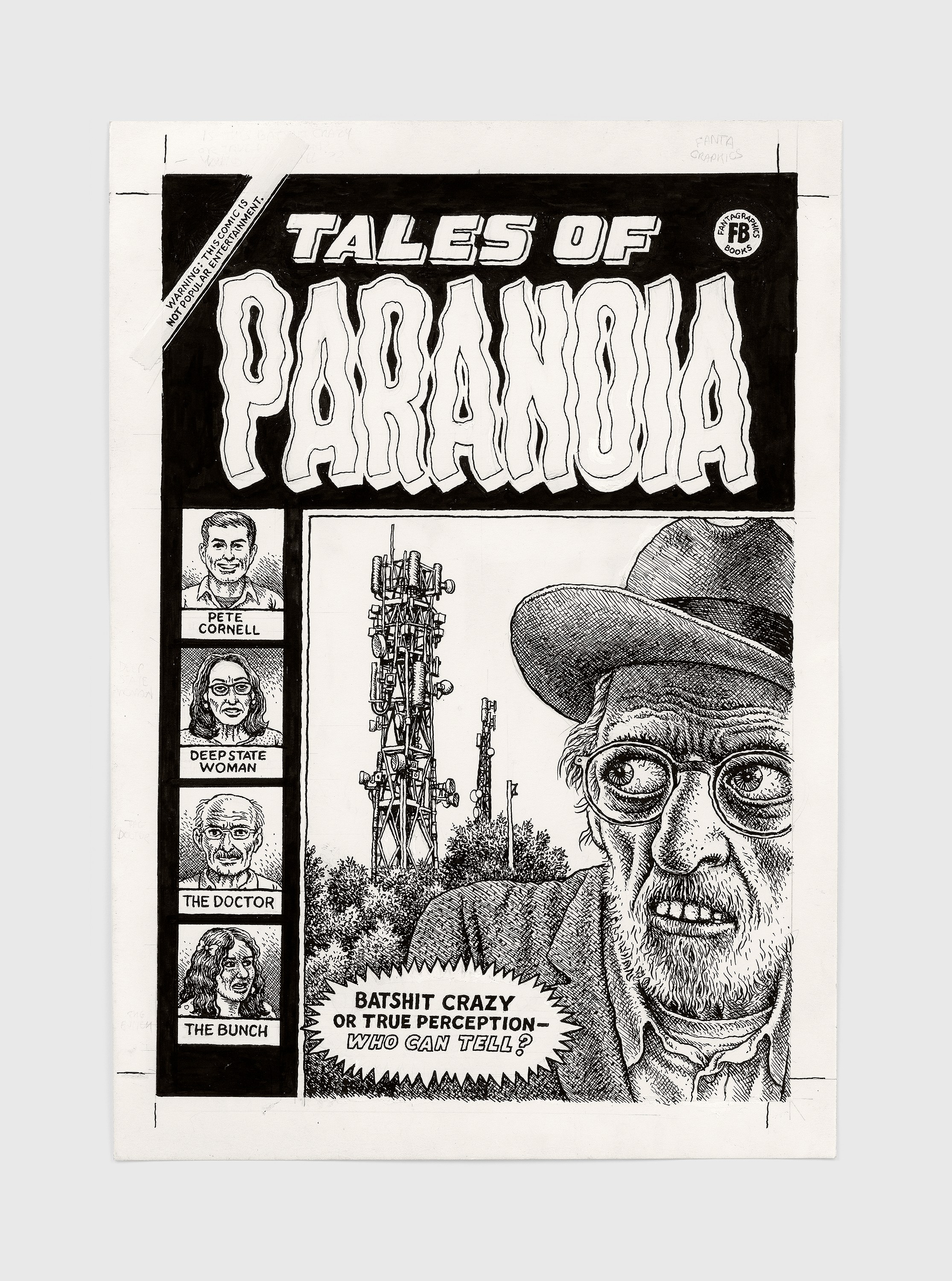 R. Crumb, Tales of Paranoia at Josh Smith Studio, Brooklyn, photo 12