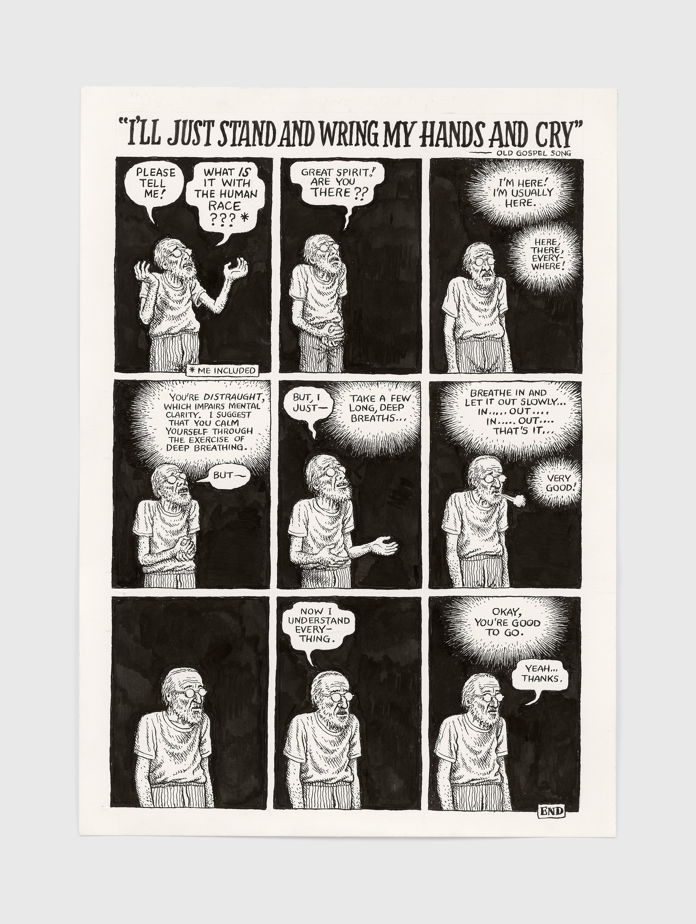 R. Crumb, Tales of Paranoia at Josh Smith Studio, Brooklyn, photo 13