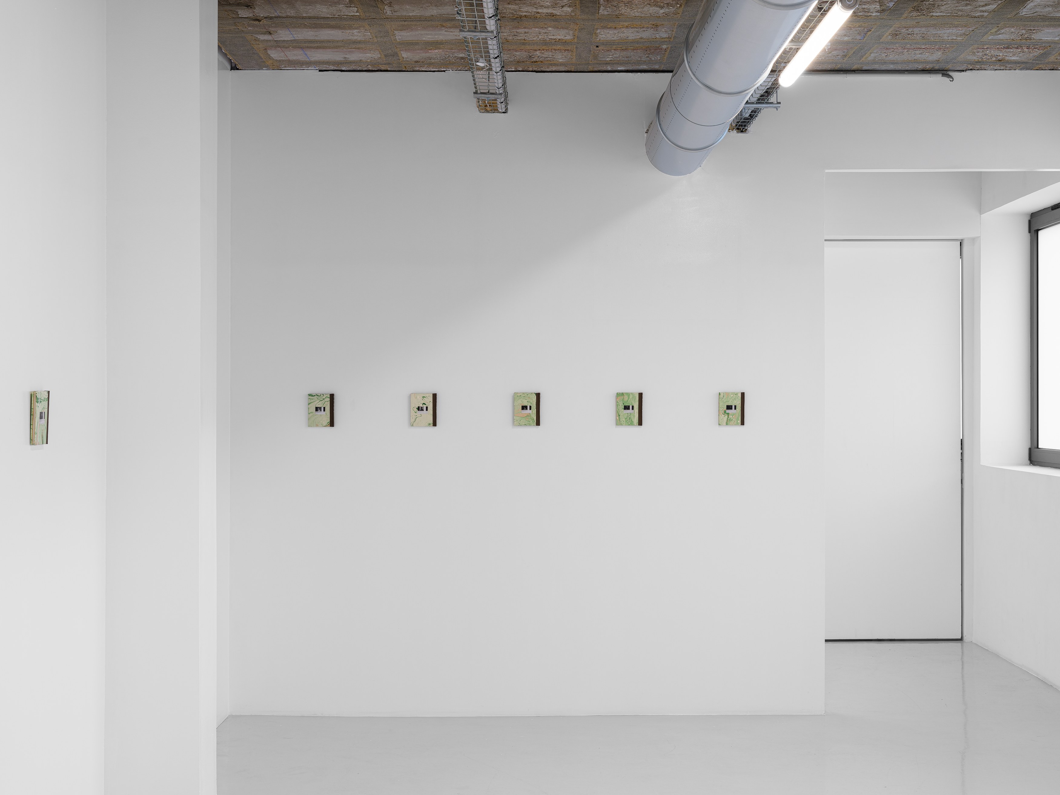 Flint Jamison, Of Contact Prints Of Open Broadcaster Software Screen Shots Of Rückenfigur Portraits Of Streaming Services Executives Of at Air de Paris, photo 2
