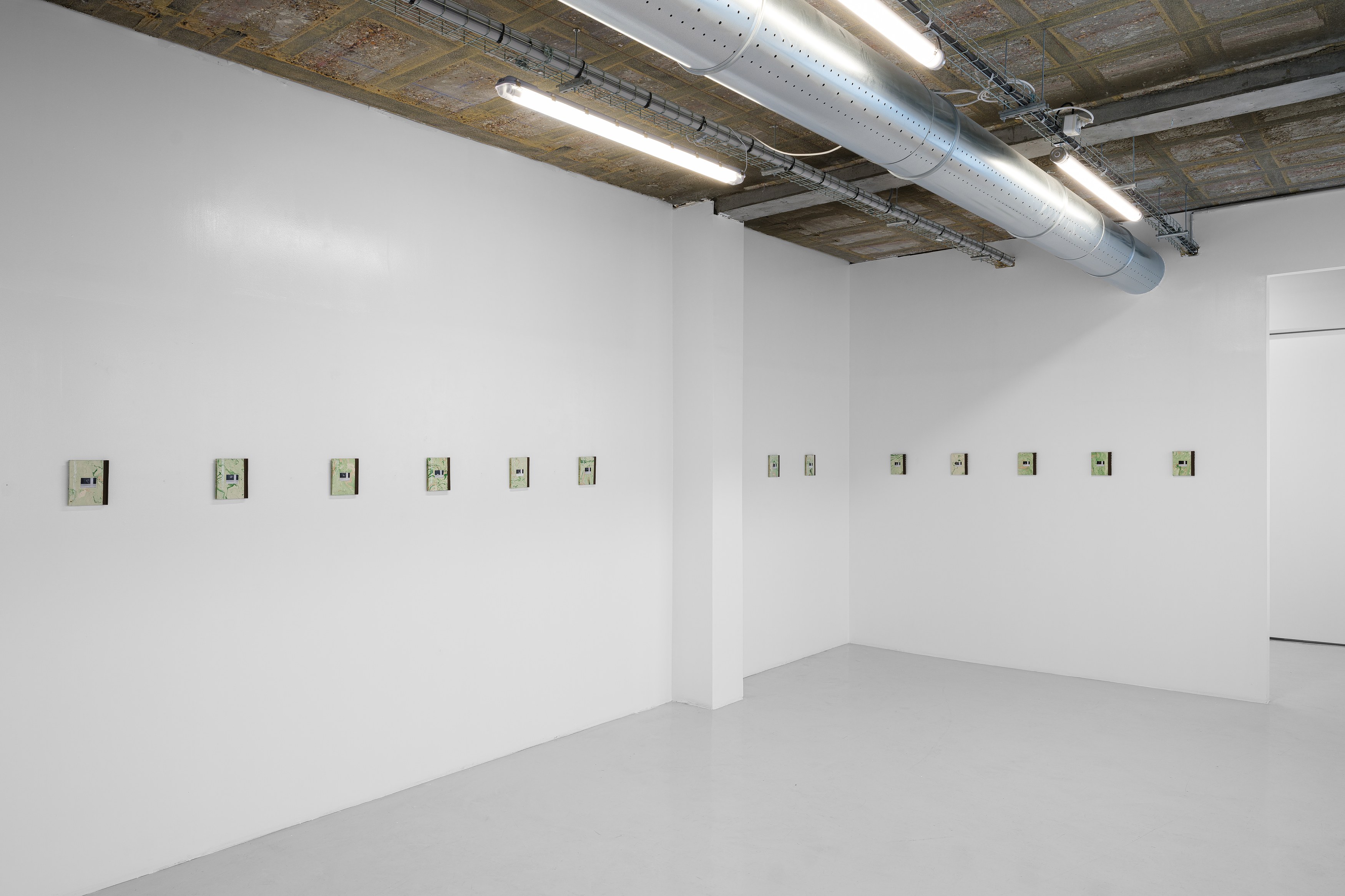 Flint Jamison, Of Contact Prints Of Open Broadcaster Software Screen Shots Of Rückenfigur Portraits Of Streaming Services Executives Of at Air de Paris, photo 5