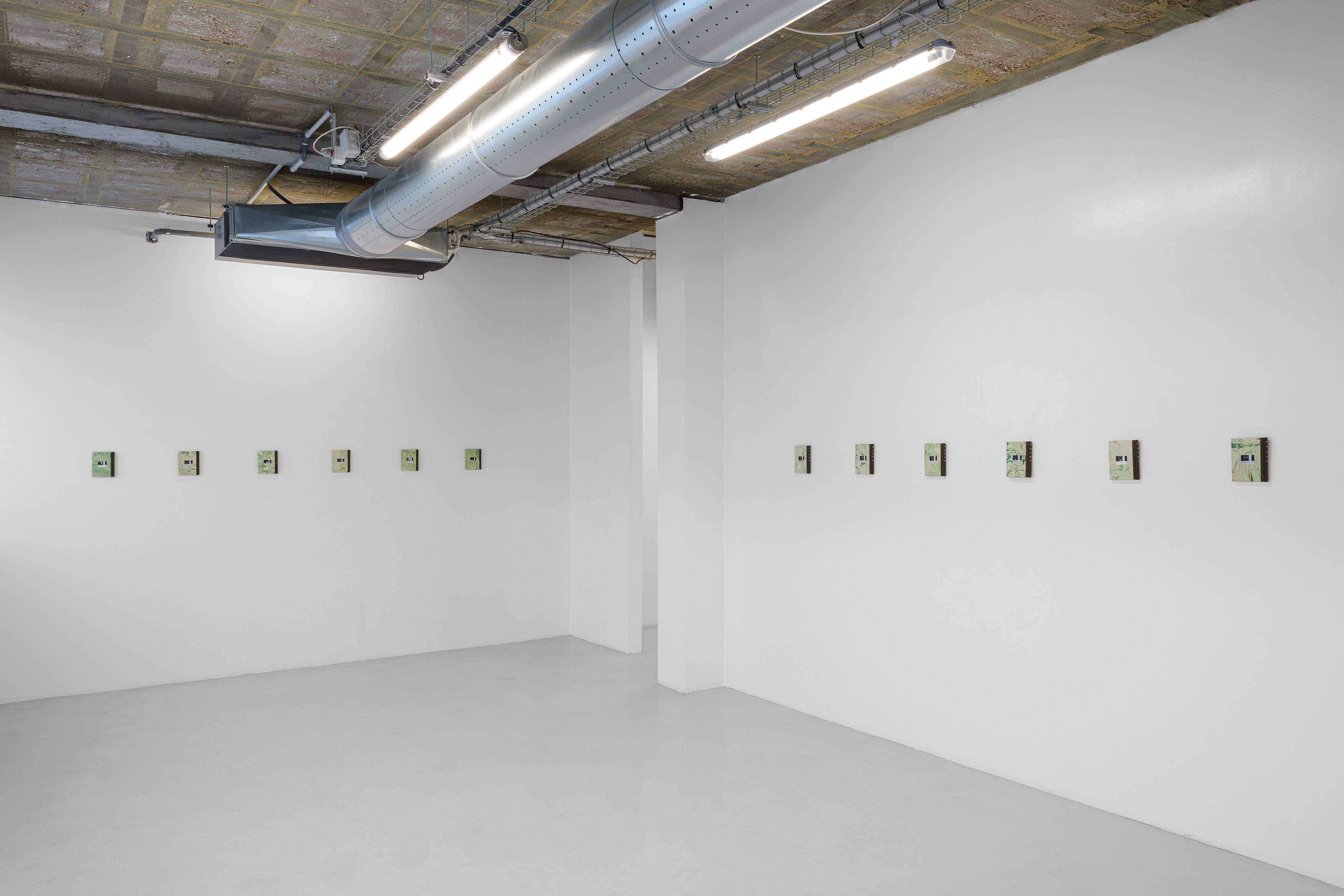 Flint Jamison, Of Contact Prints Of Open Broadcaster Software Screen Shots Of Rückenfigur Portraits Of Streaming Services Executives Of at Air de Paris, photo 4