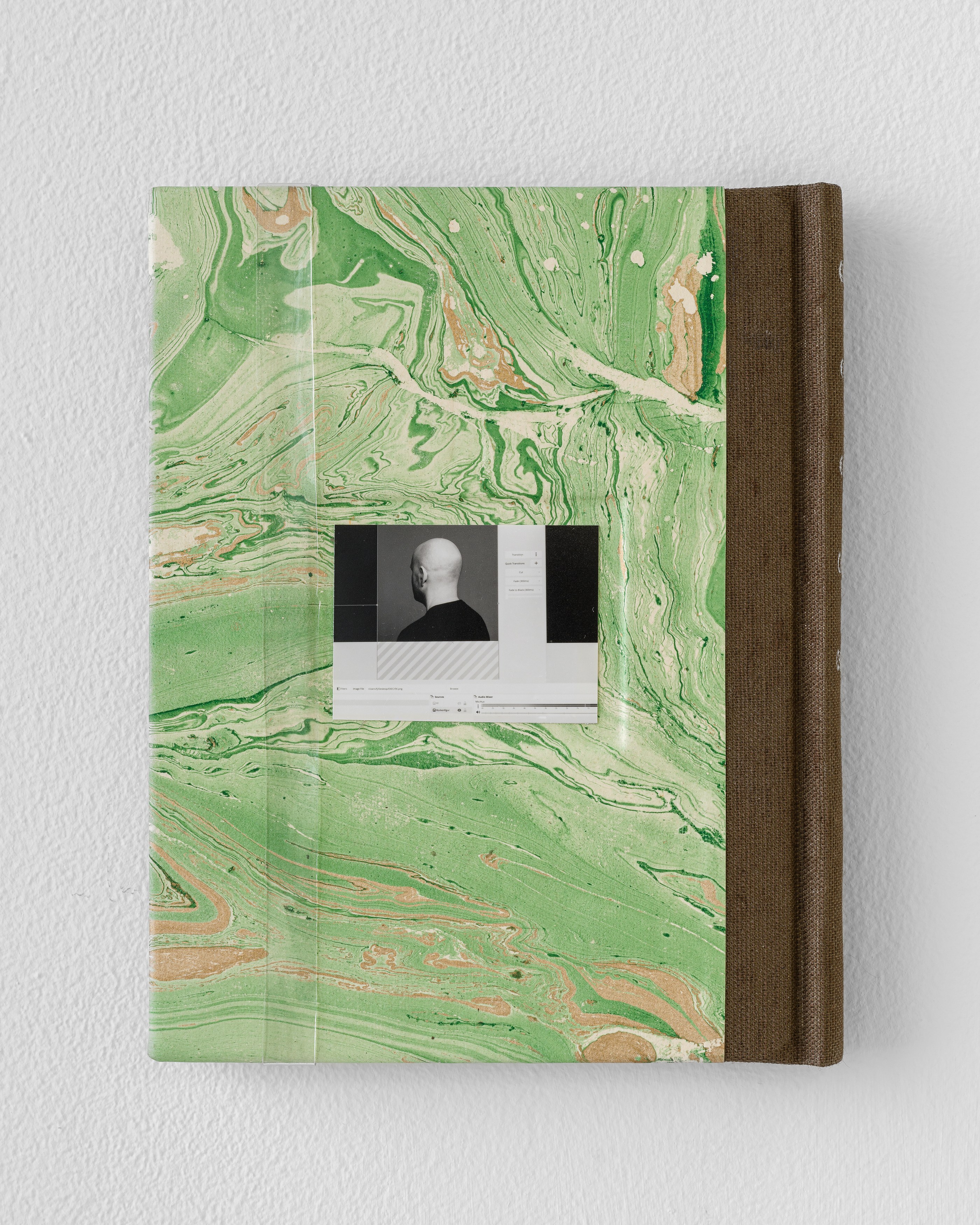 Flint Jamison, Of Contact Prints Of Open Broadcaster Software Screen Shots Of Rückenfigur Portraits Of Streaming Services Executives Of at Air de Paris, photo 7